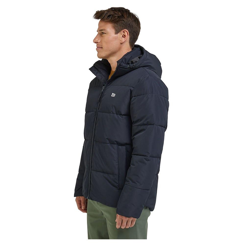 Lee Puffer Jacket veste matelassée noir coupe regular