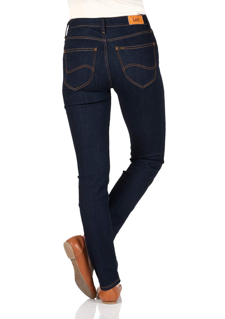 Lee Elly jean femme slim droit Mid Conversation taille haute