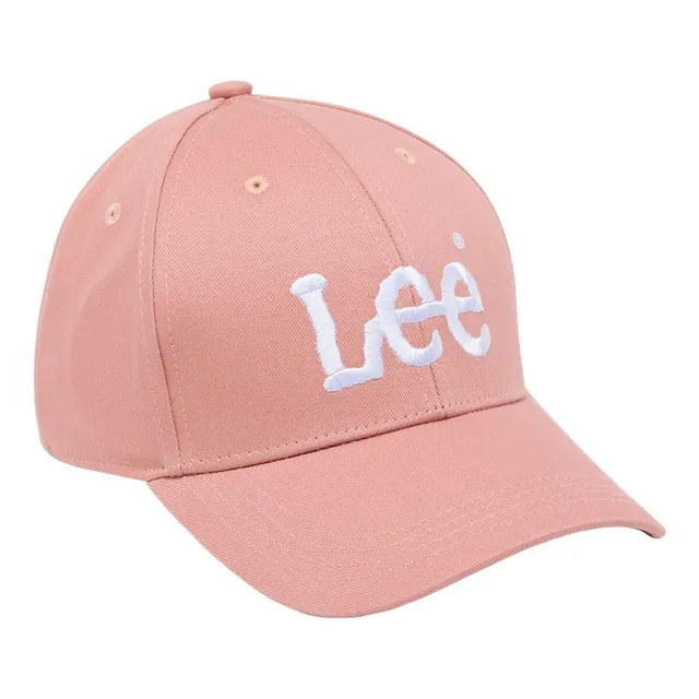 Lee Core Cap casquette rose coton