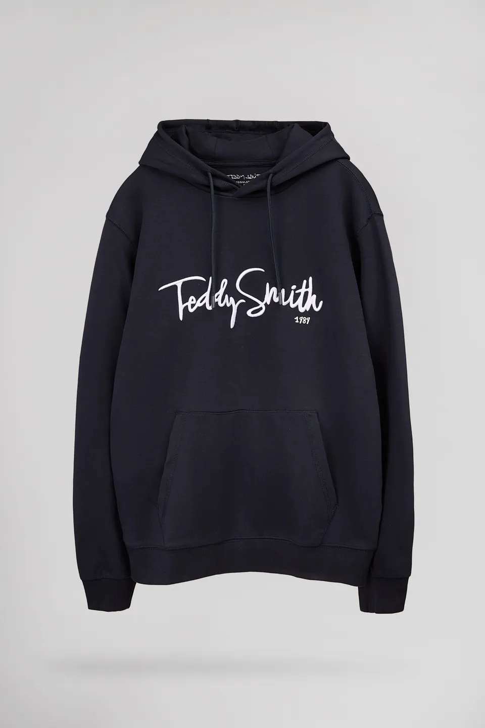 Teddy Smith S-Evry Hoody sweat homme bleu marine coton