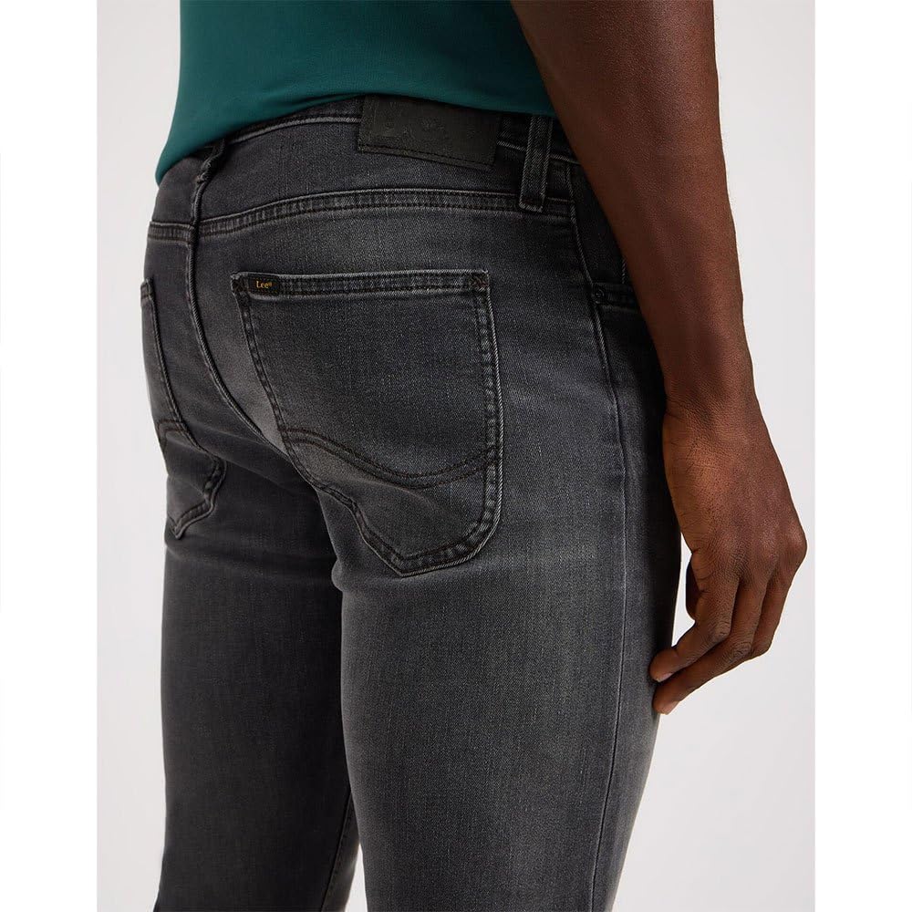 Lee Malone jean homme noir délavé 38/32 délavé
