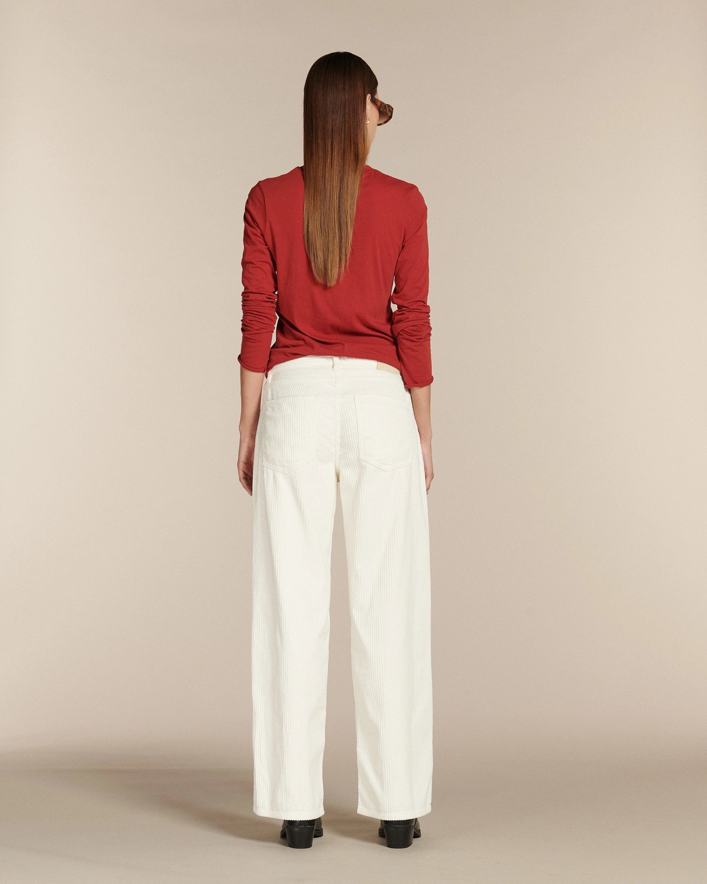 Labdip River Corduroy Dye pantalon velours crème 100% coton