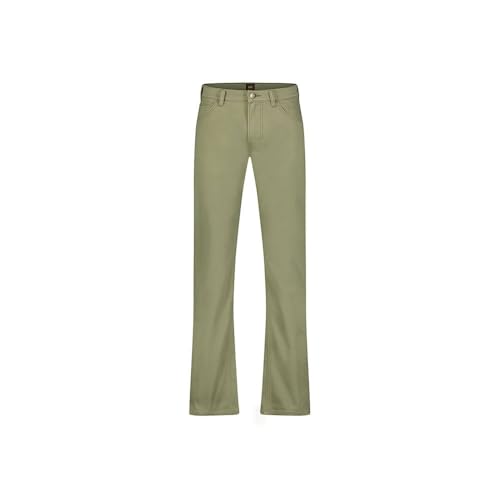 Lee Daren Zip Fly jean homme droit vert taille basse