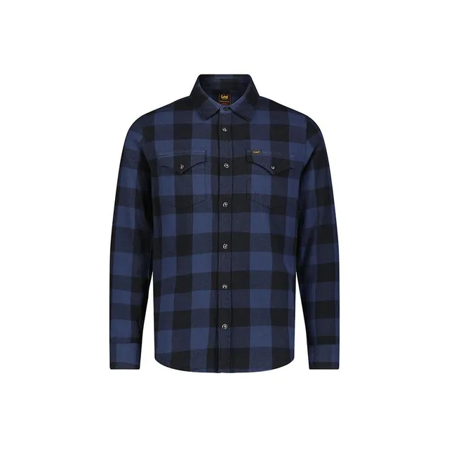 Lee Clean Western chemise homme XXL Buffalo à carreaux