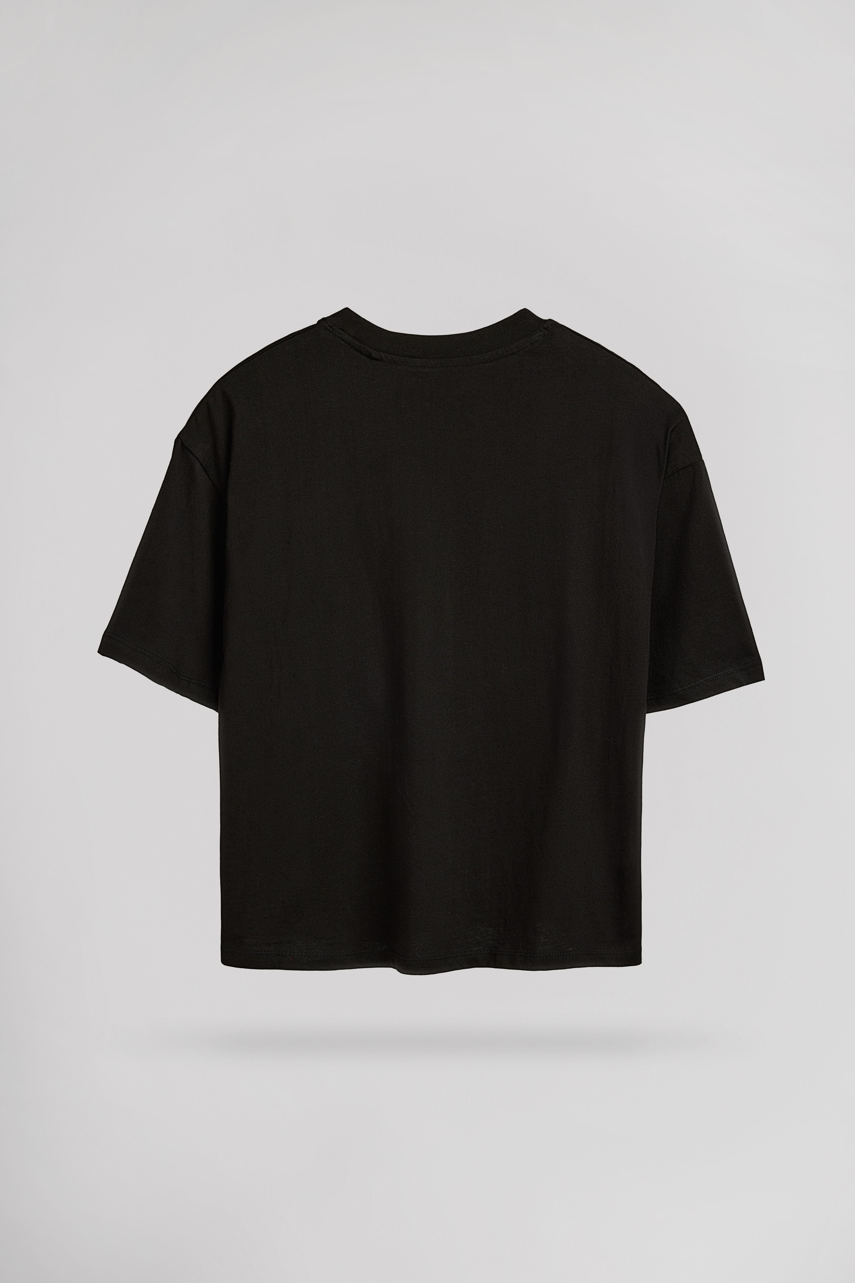 Teddy Smith T-Carla MC T-shirt court femme noir coton