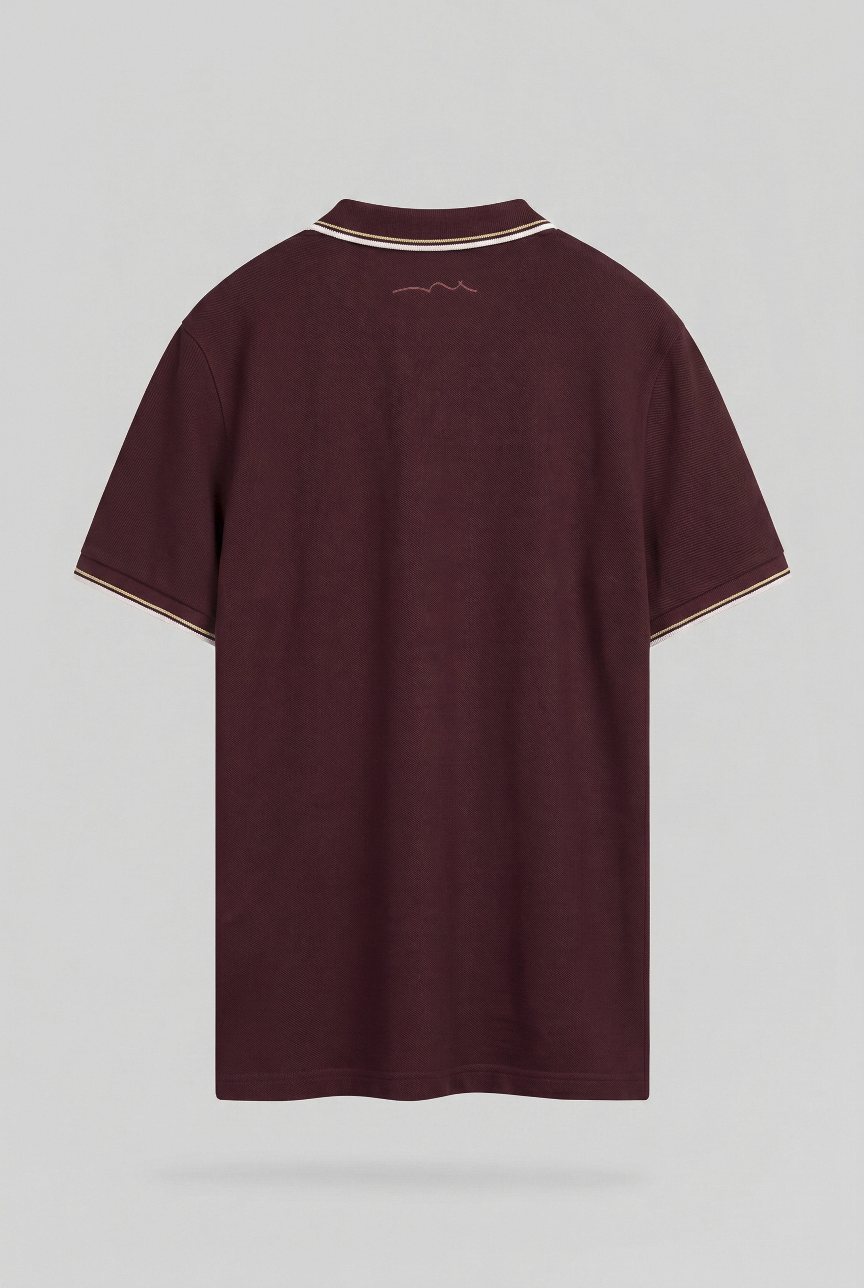 Teddy Smith Pasian 2 MC polo bordeaux foncé coton