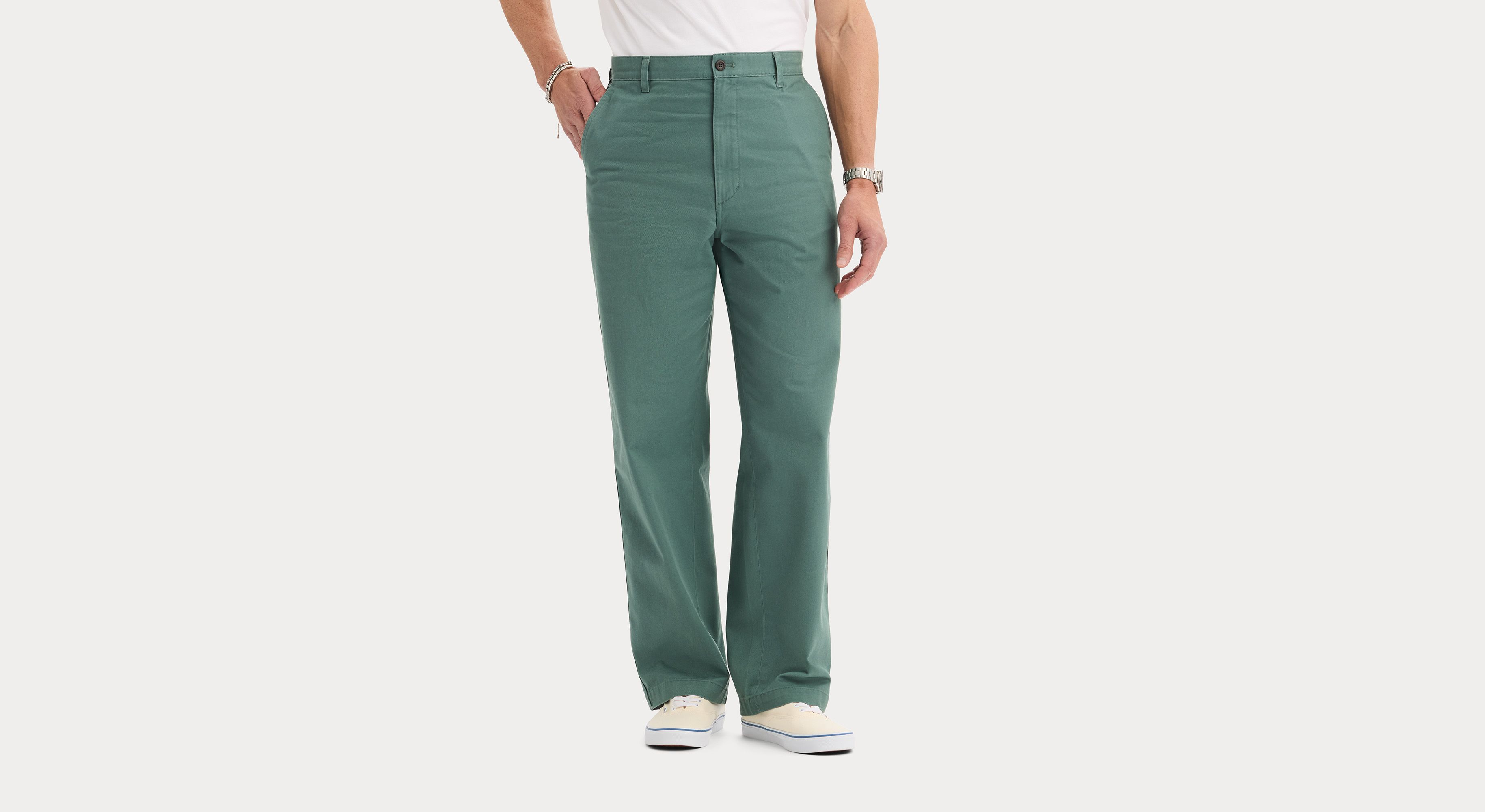 Dockers Eighty-Six chino loose vert coupe large