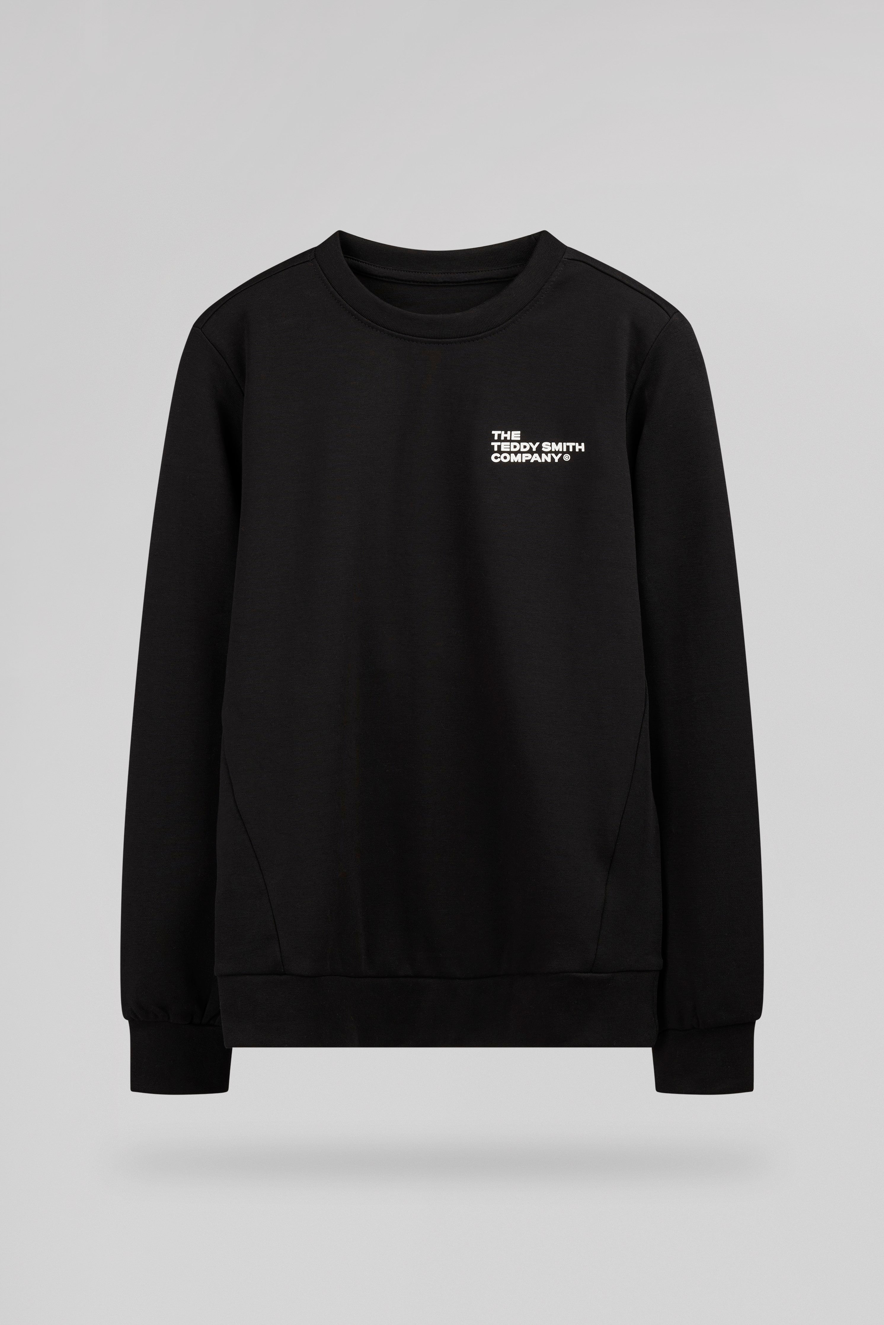 Teddy Smith S-Company RC JR sweat noir garçon