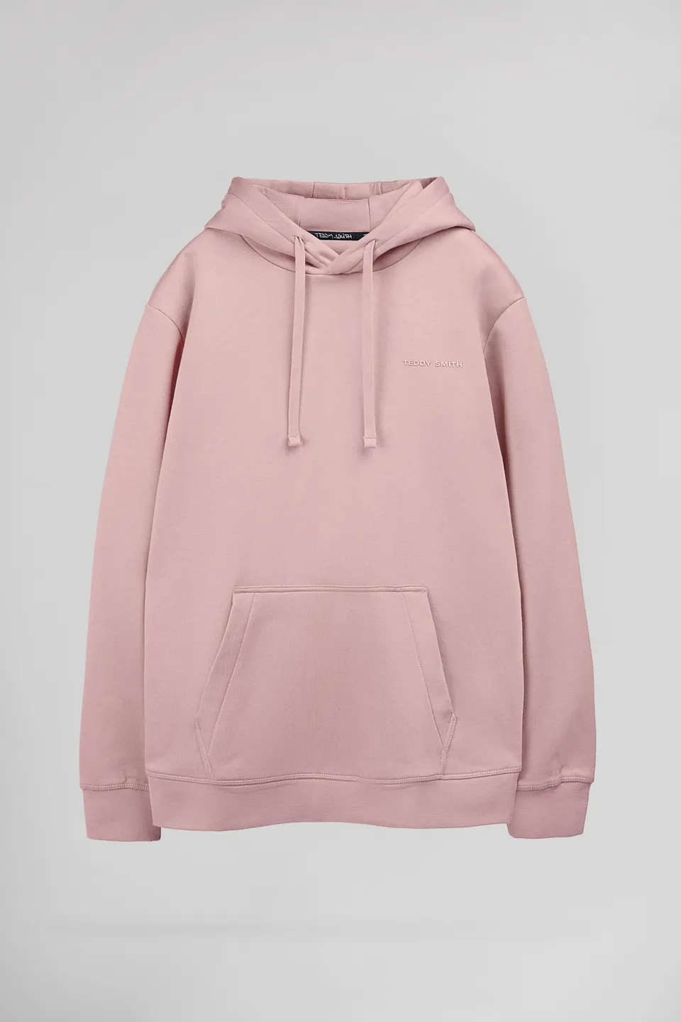 Teddy Smith S-Nark Hoody sweat à capuche wood rose molleton