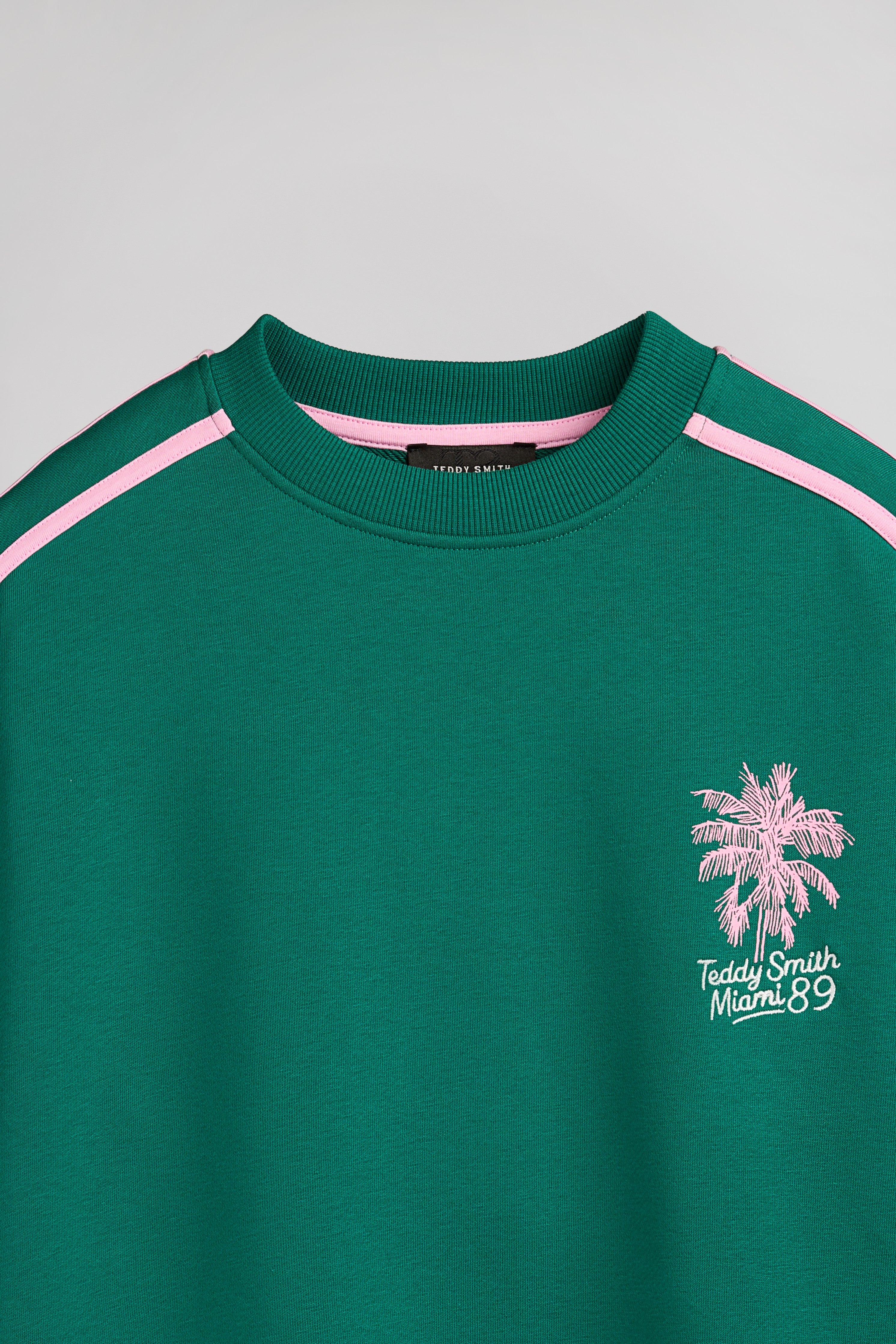 Teddy Smith S-Oria JR sweat fille vert molleton