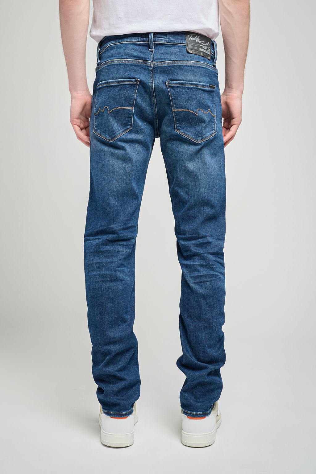 Teddy Smith Rock Dual Move L32 jean homme bleu délavé