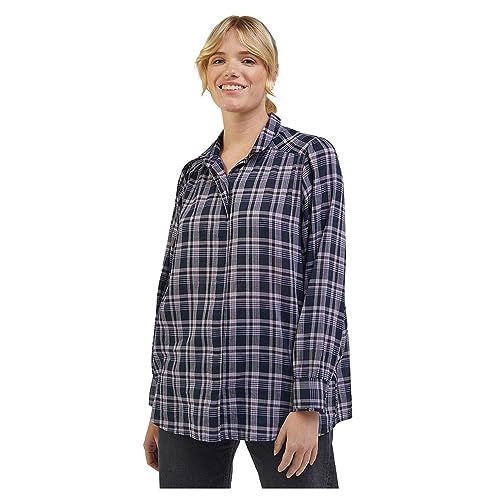 Lee Shirred T-Shirt chemisier XS violet coupe froncée