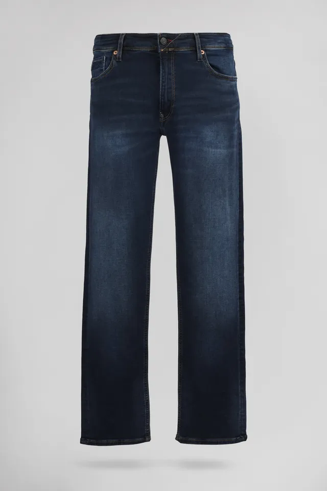 Teddy Smith Reeple Rock Swe jean slim sweat denim old new L34