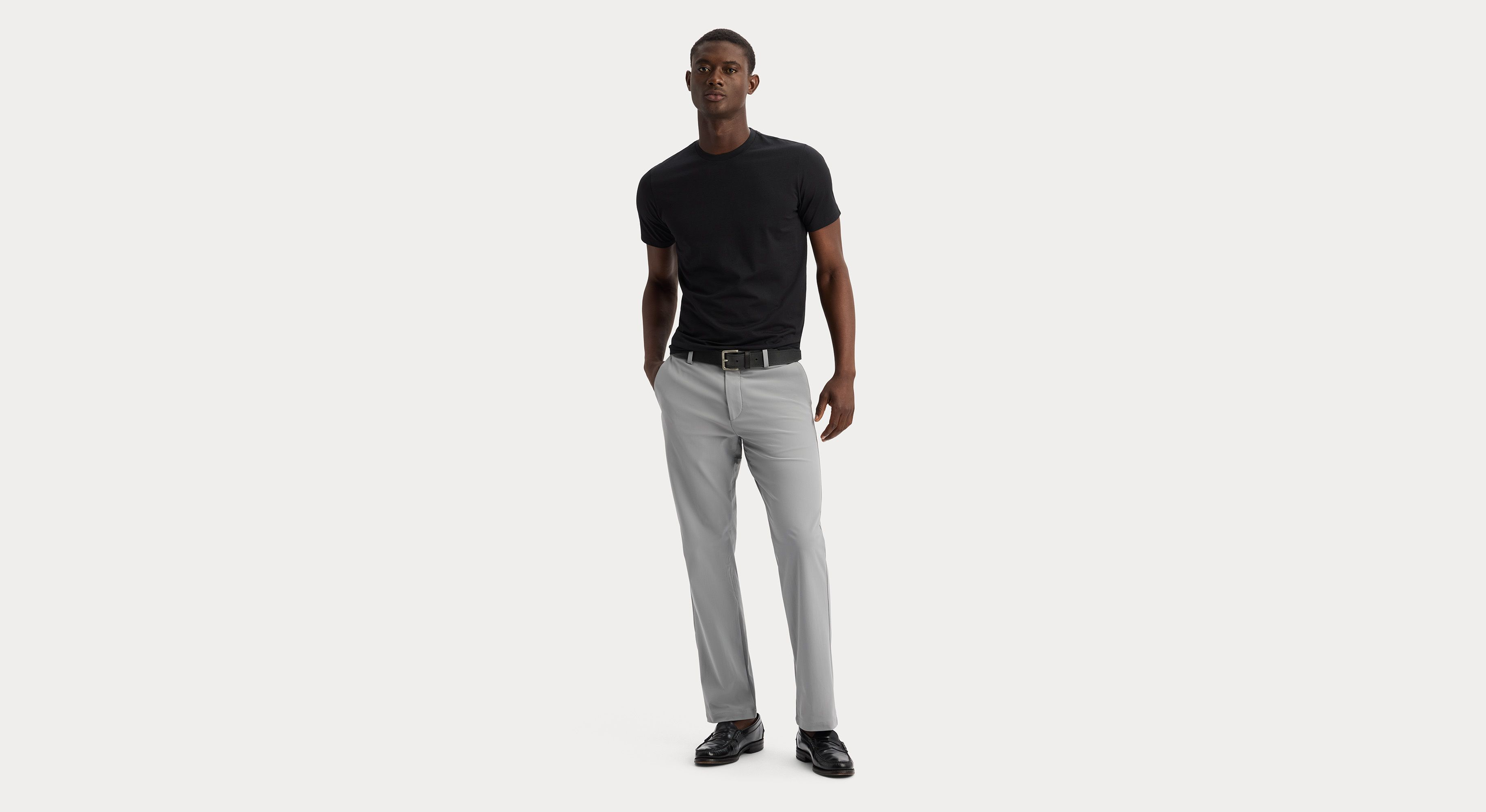 Dockers Go tee-shirt slim noir séchage rapide