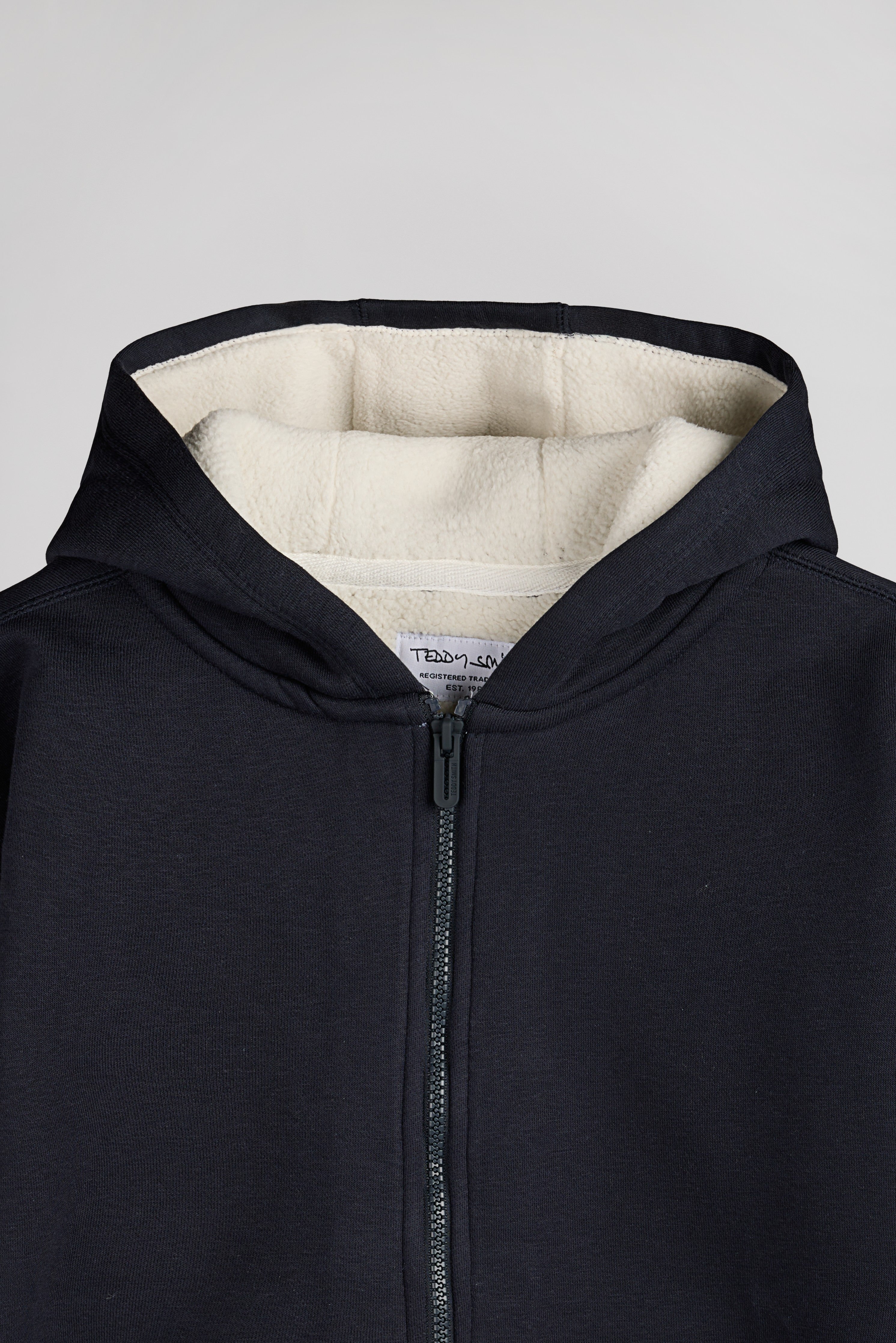 Teddy Smith G-Ony Hoody JR gilet sherpa marine garçon
