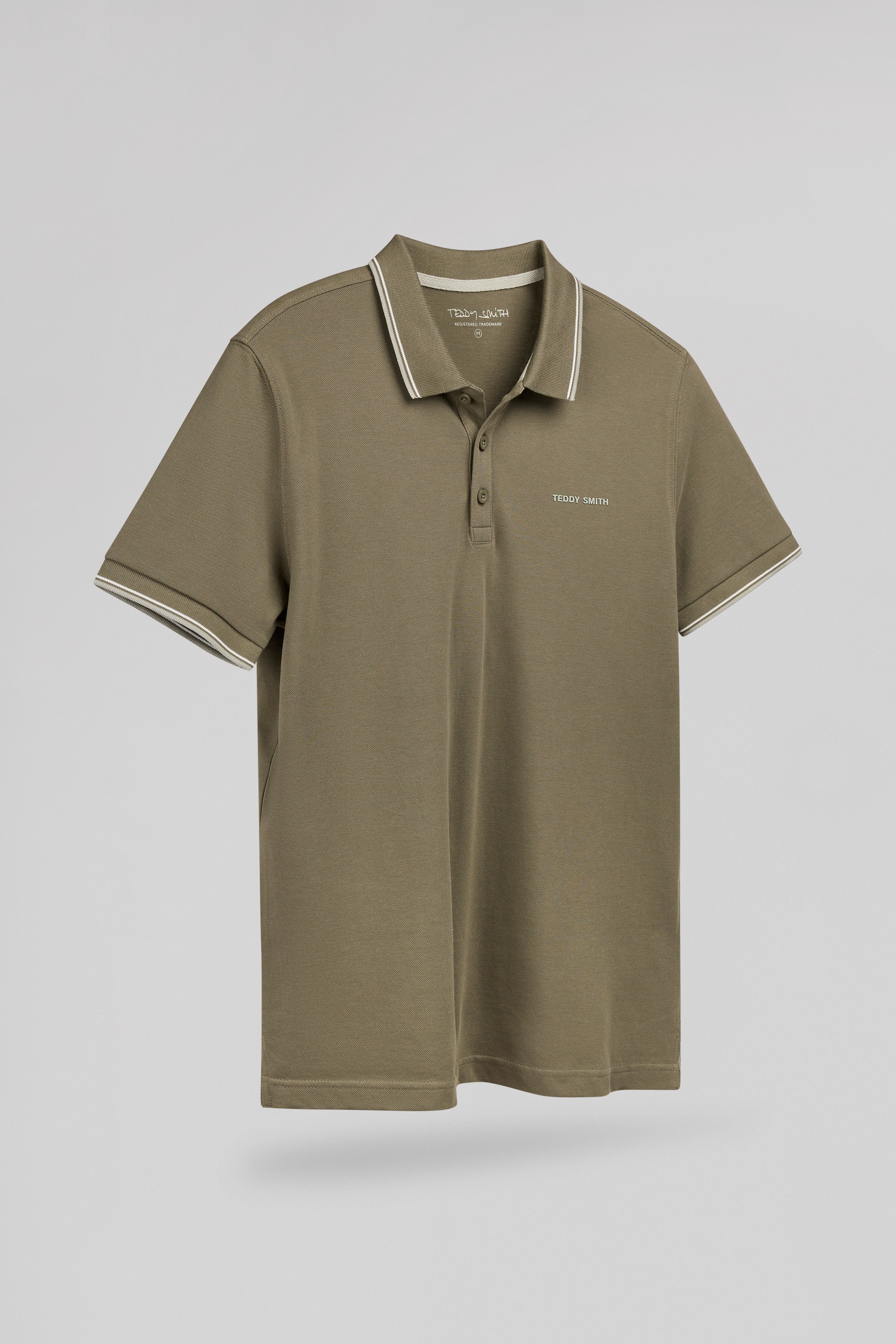Teddy Smith Pasian 2 MC polo kaki homme