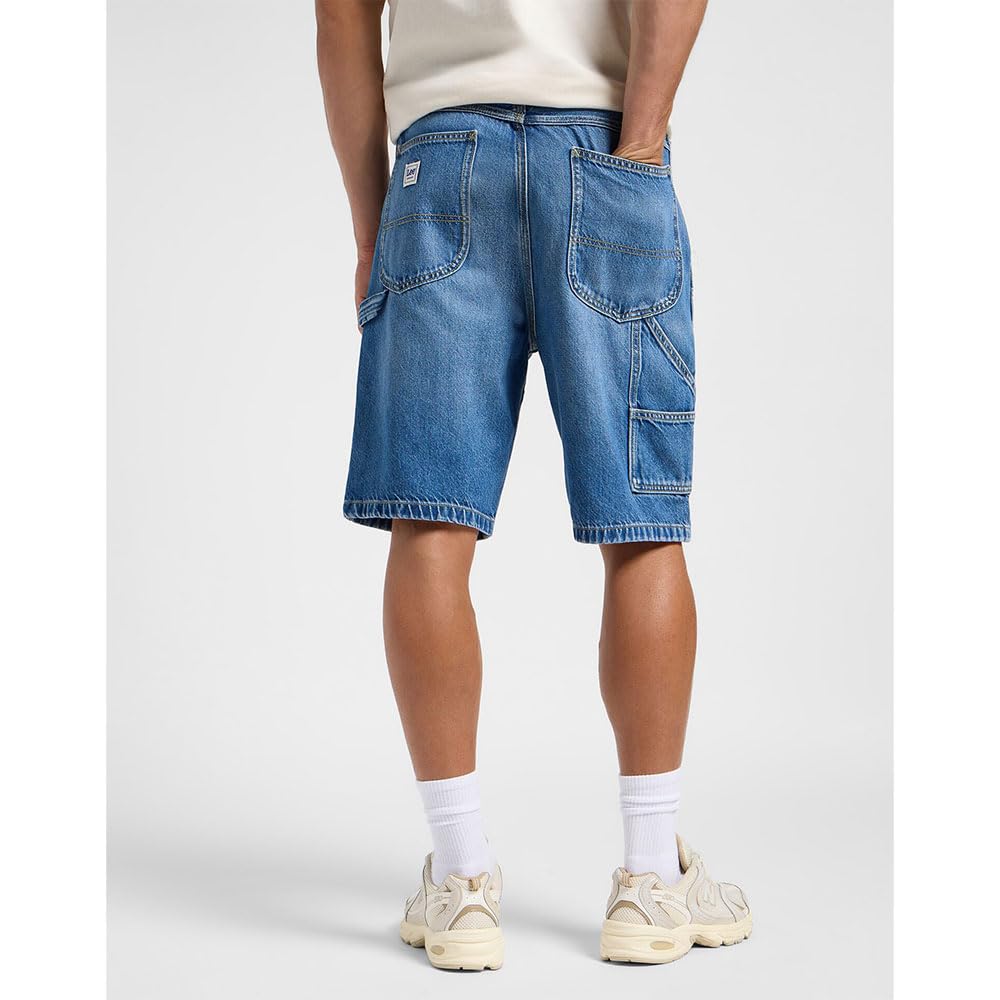 Lee DBL Knee Carpenter Short Homme Raven 28W Denim