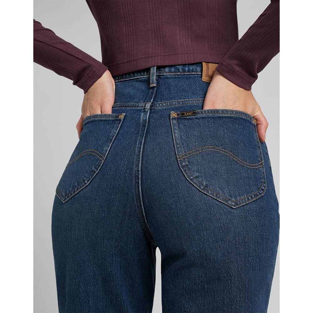 Lee Stella Tapered jean femme dark ruby fuselé
