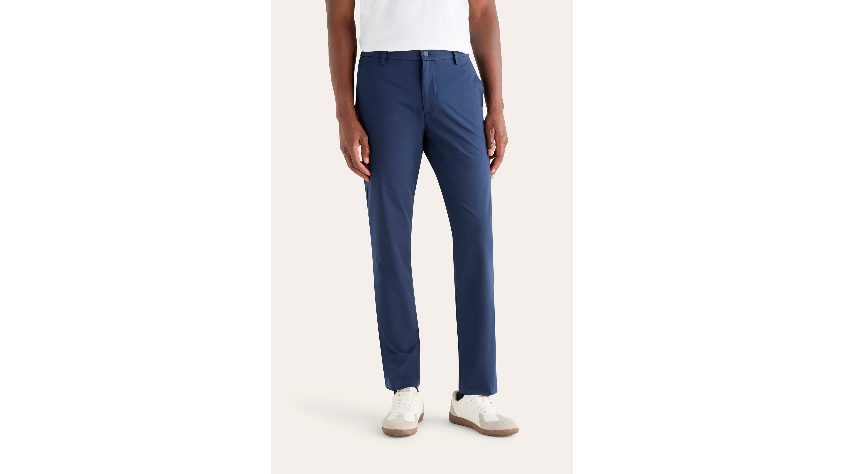 Dockers Go Pro Pant chino slim bleu marine respirant
