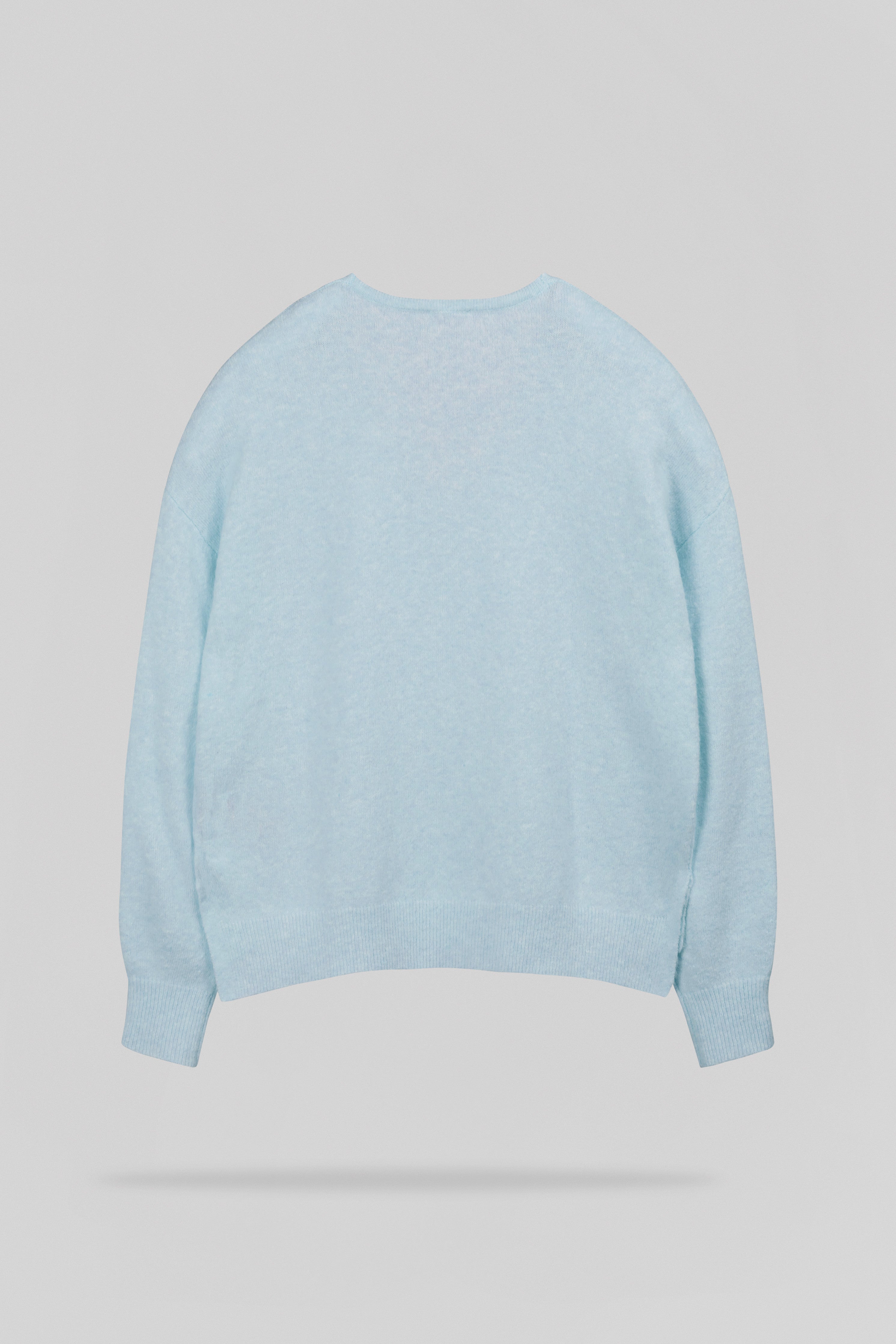 Teddy Smith P-Billie pull col V bleu ciel femme