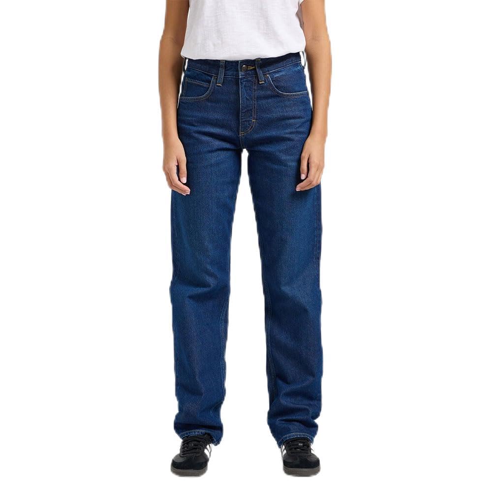 Lee Rider Classic jean femme 24W/29L Crystal Clear droit
