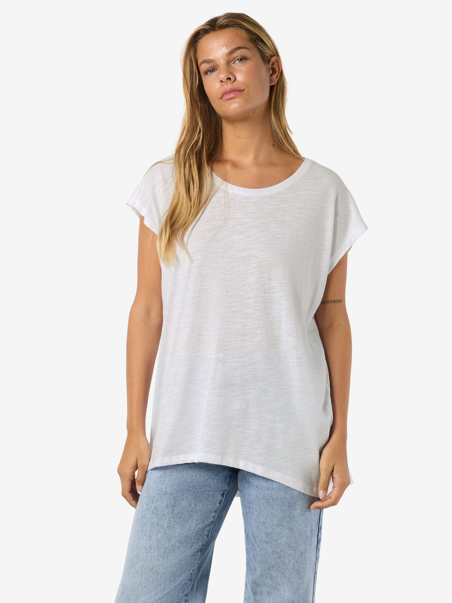 Noisy May Mathilde t-shirt oversize coton bio