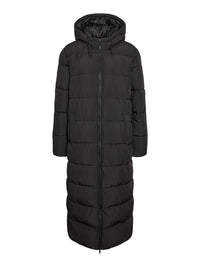 Noisy May manteau long en laine ceinture coupe ample