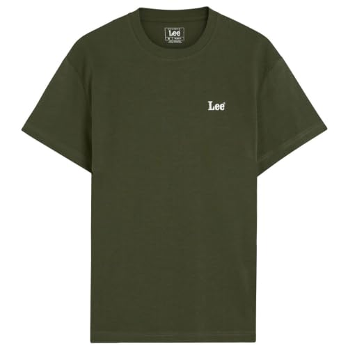Lee SS Small Logo Tee t-shirt homme violet manches courtes