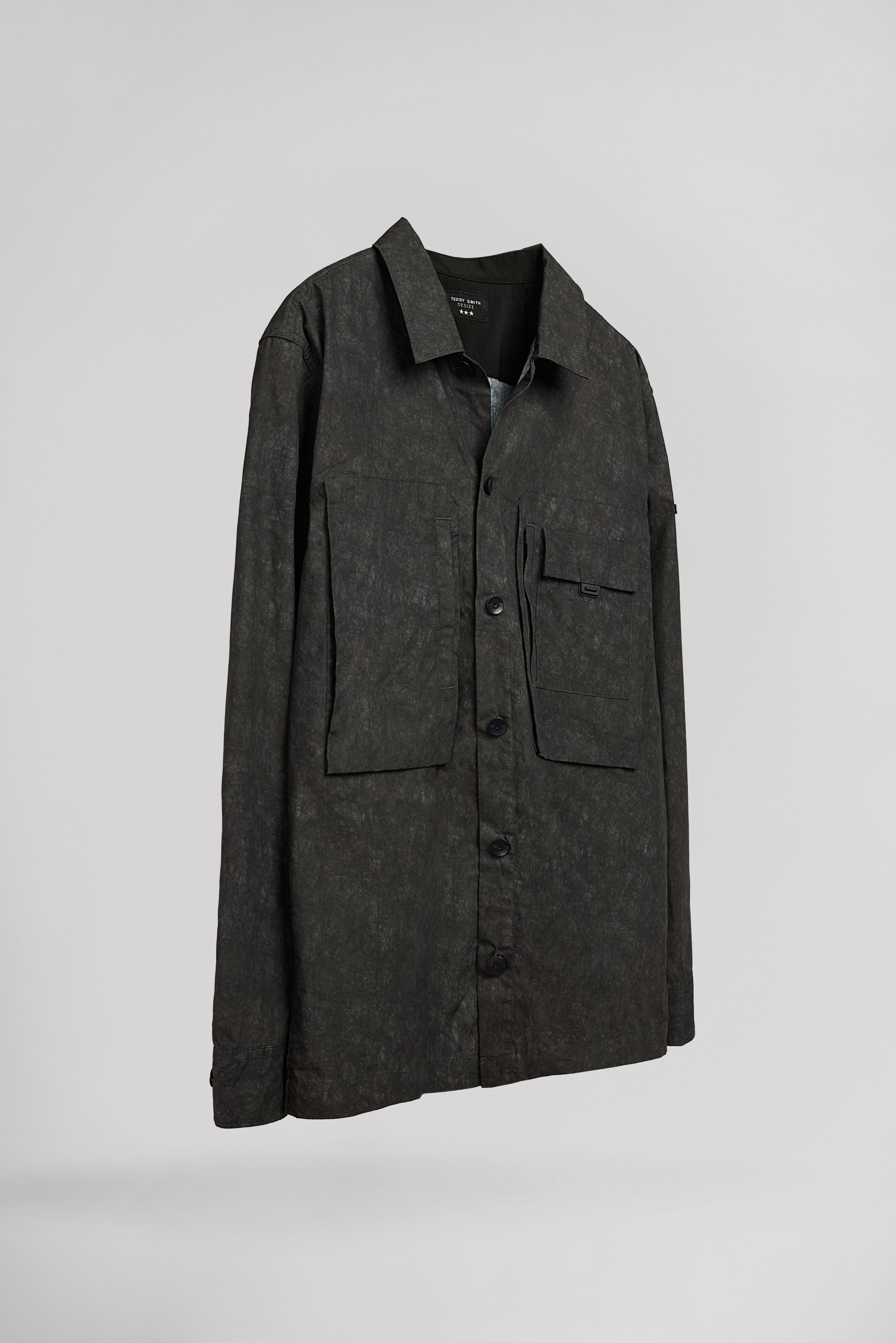 Teddy Smith C-Nylson surchemise noir homme coton