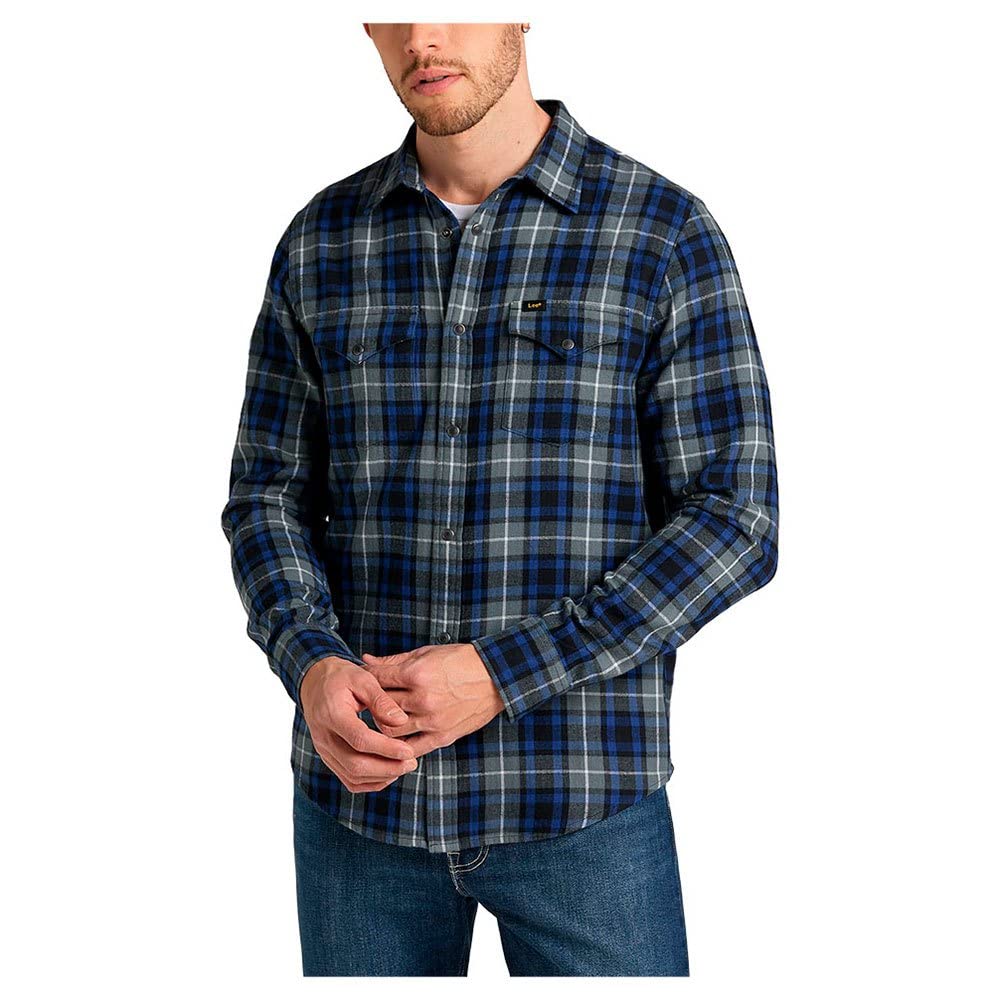 Lee Western t-shirt homme bleu anthracite taille S