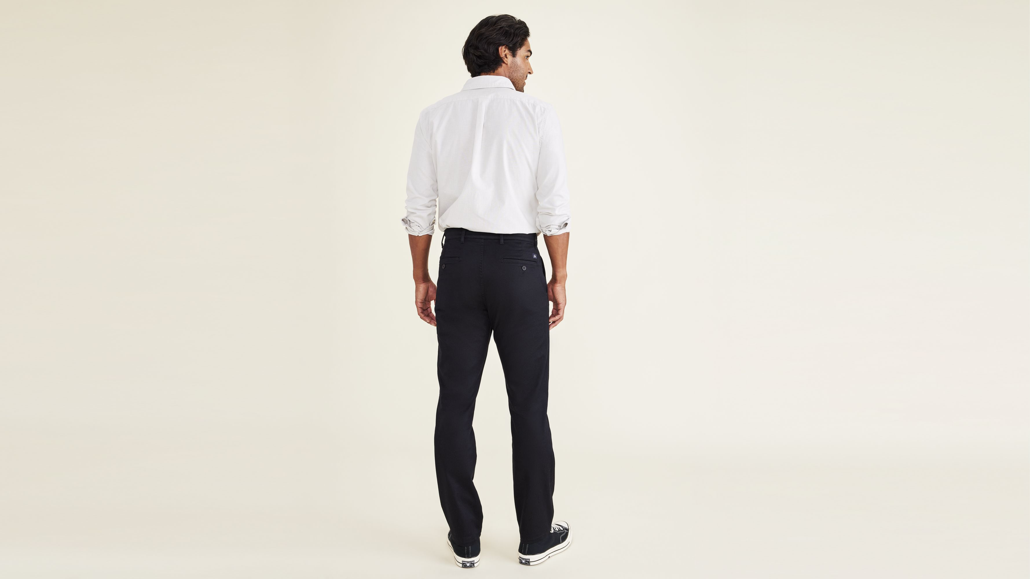 Dockers Original Slim Fit pantalon chino noir coton stretch