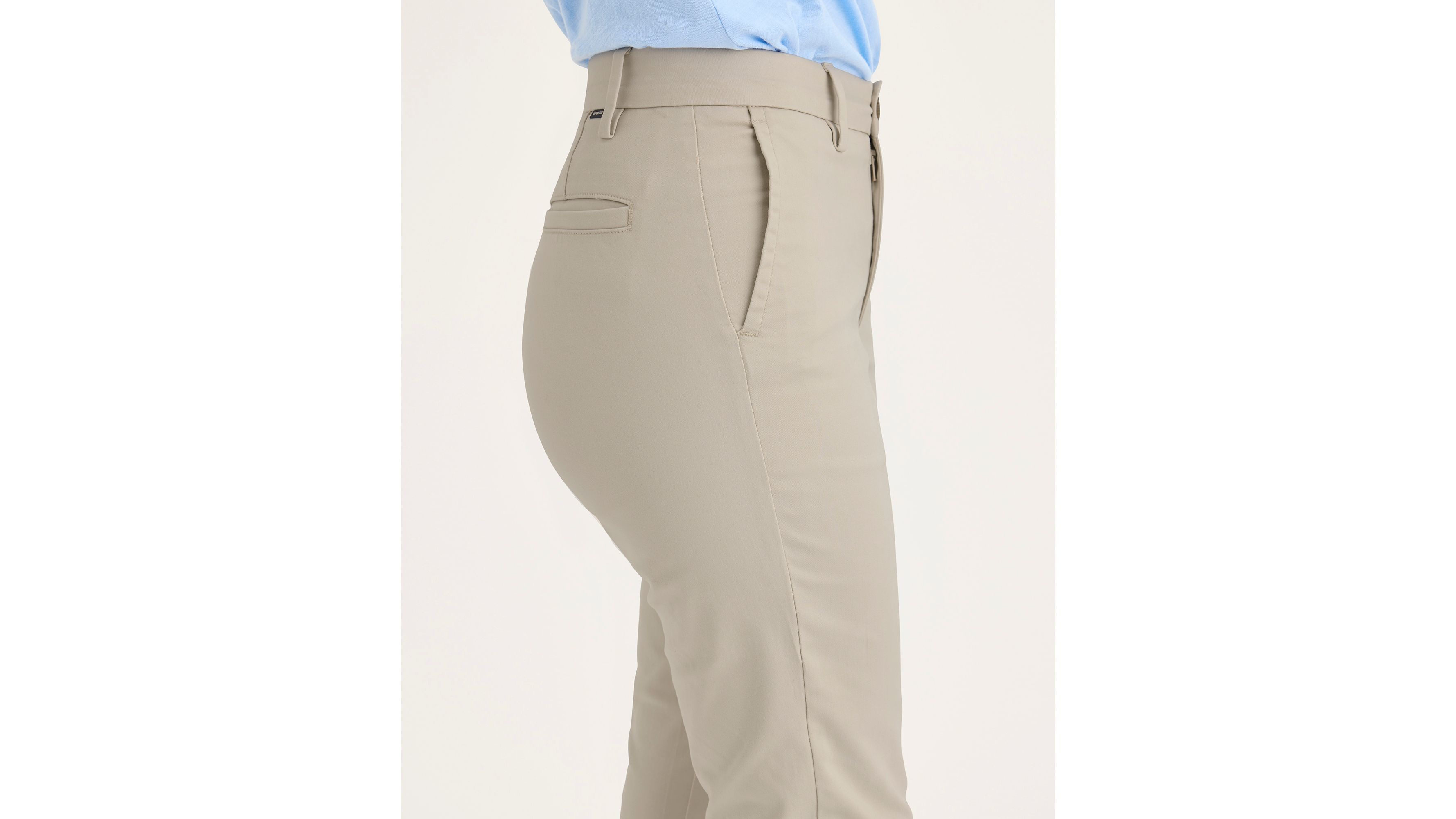 Dockers Weekend Skinny chino femme kaki sahara stretch
