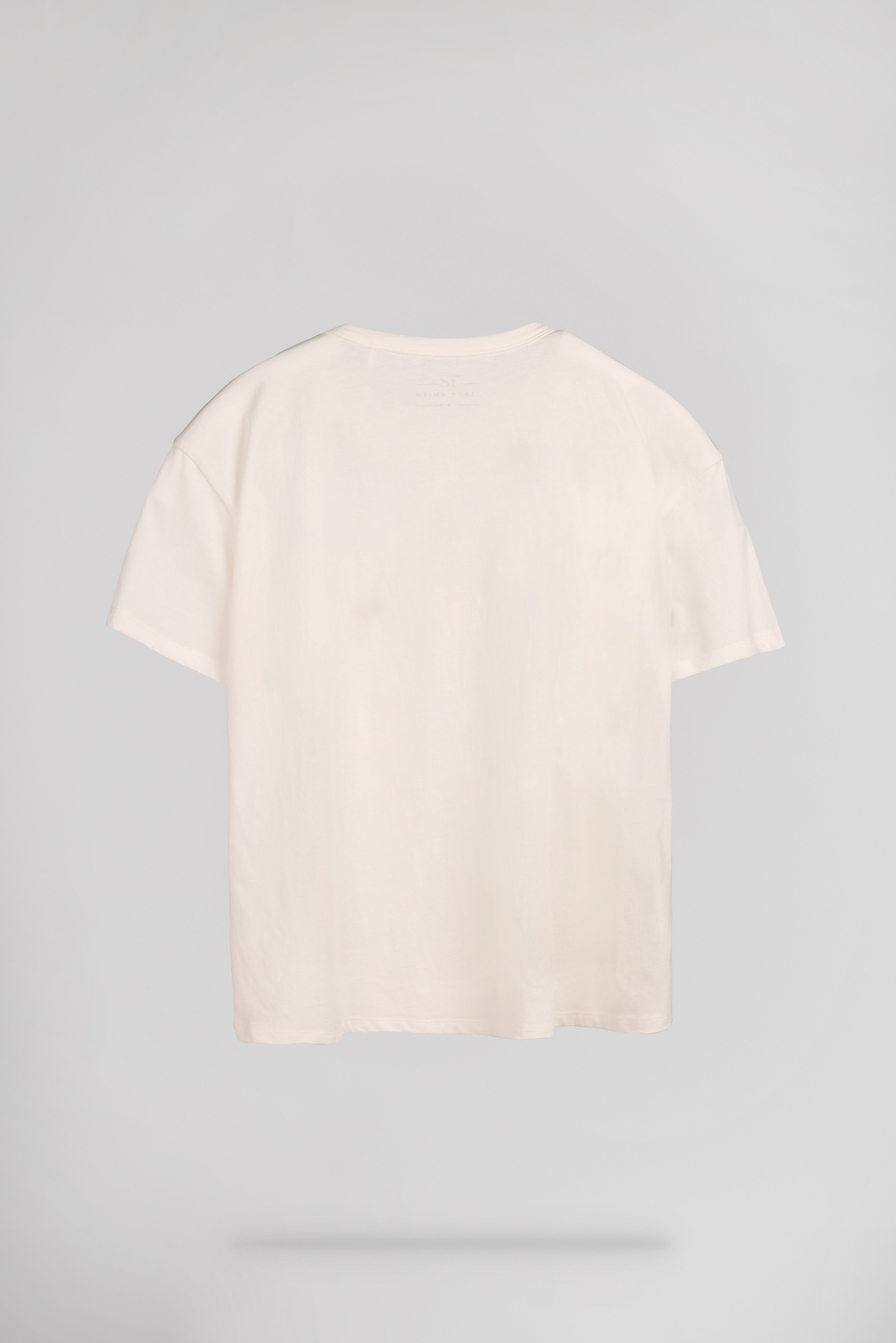 Teddy Smith T-Leya MC t-shirt oversize blanc femme