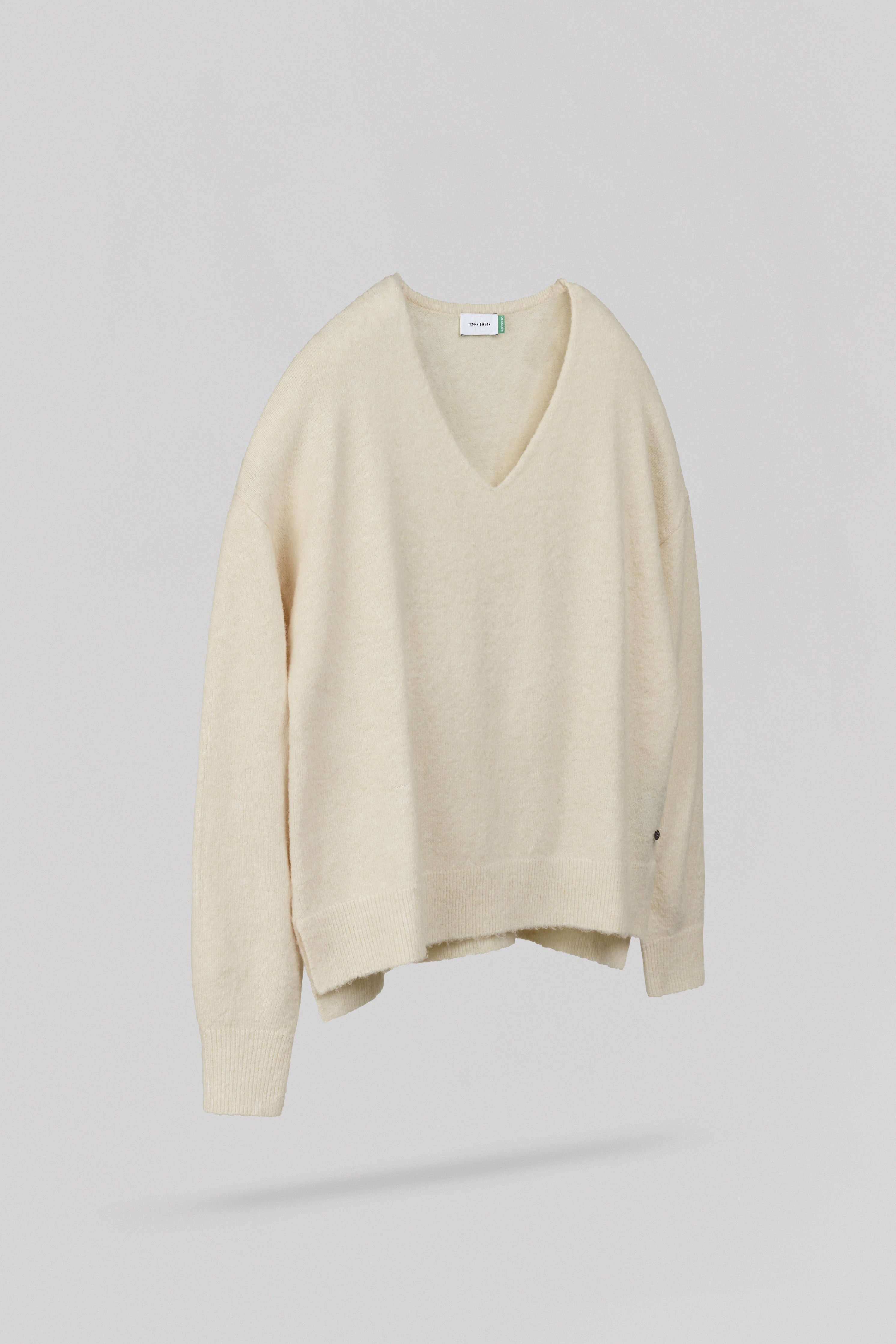 Teddy Smith P-Billie pull femme beige chiné