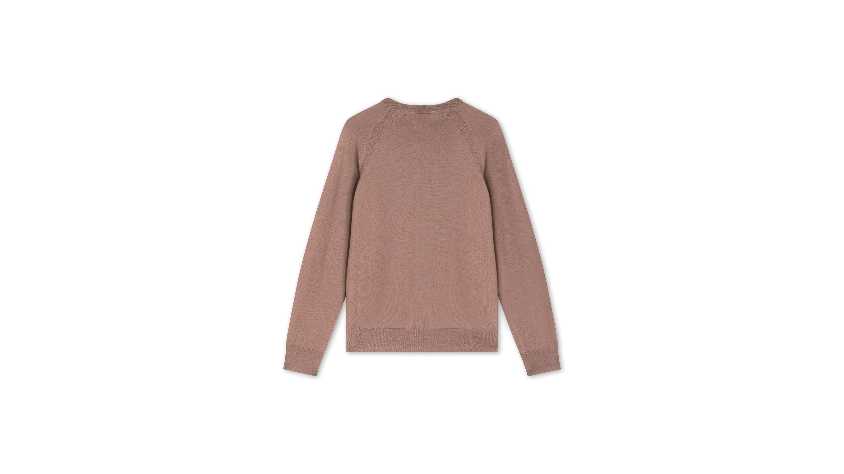 Dockers Regular Fit Crewneck pull marron col rond