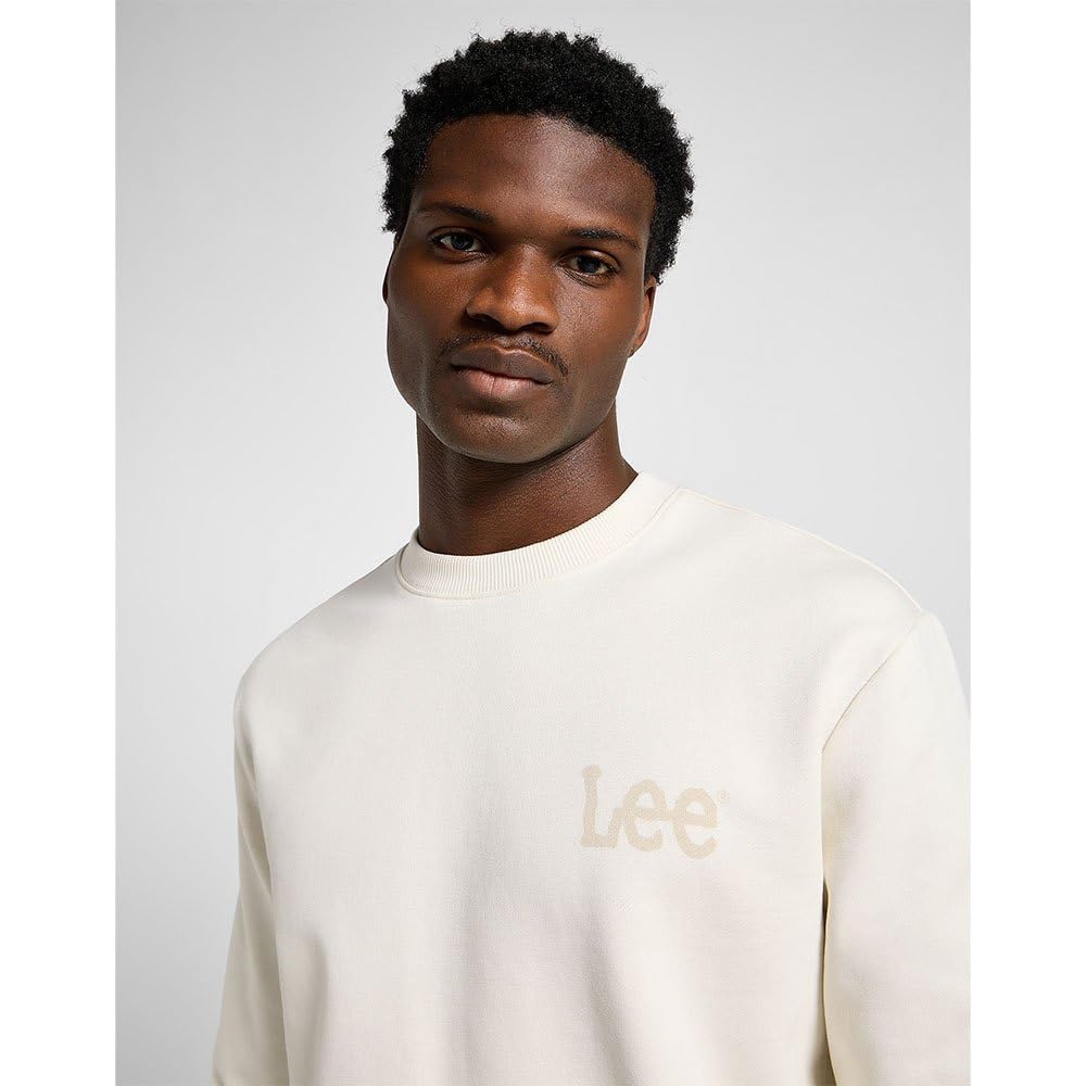 Lee Wobbly SWS sweat homme écru XXL coupe regular