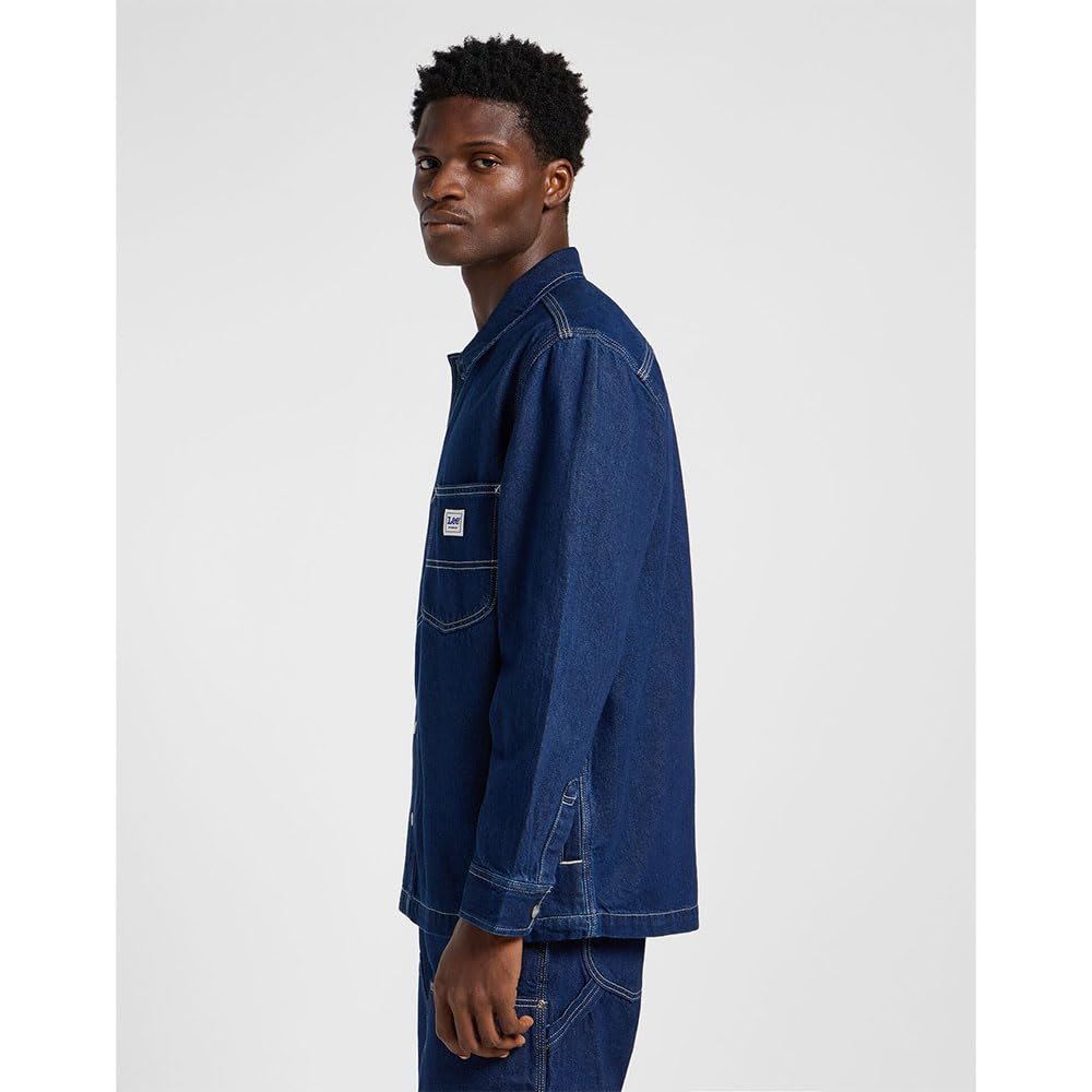 Lee RLX Wrkwear surchemise homme No Break XL denim coton