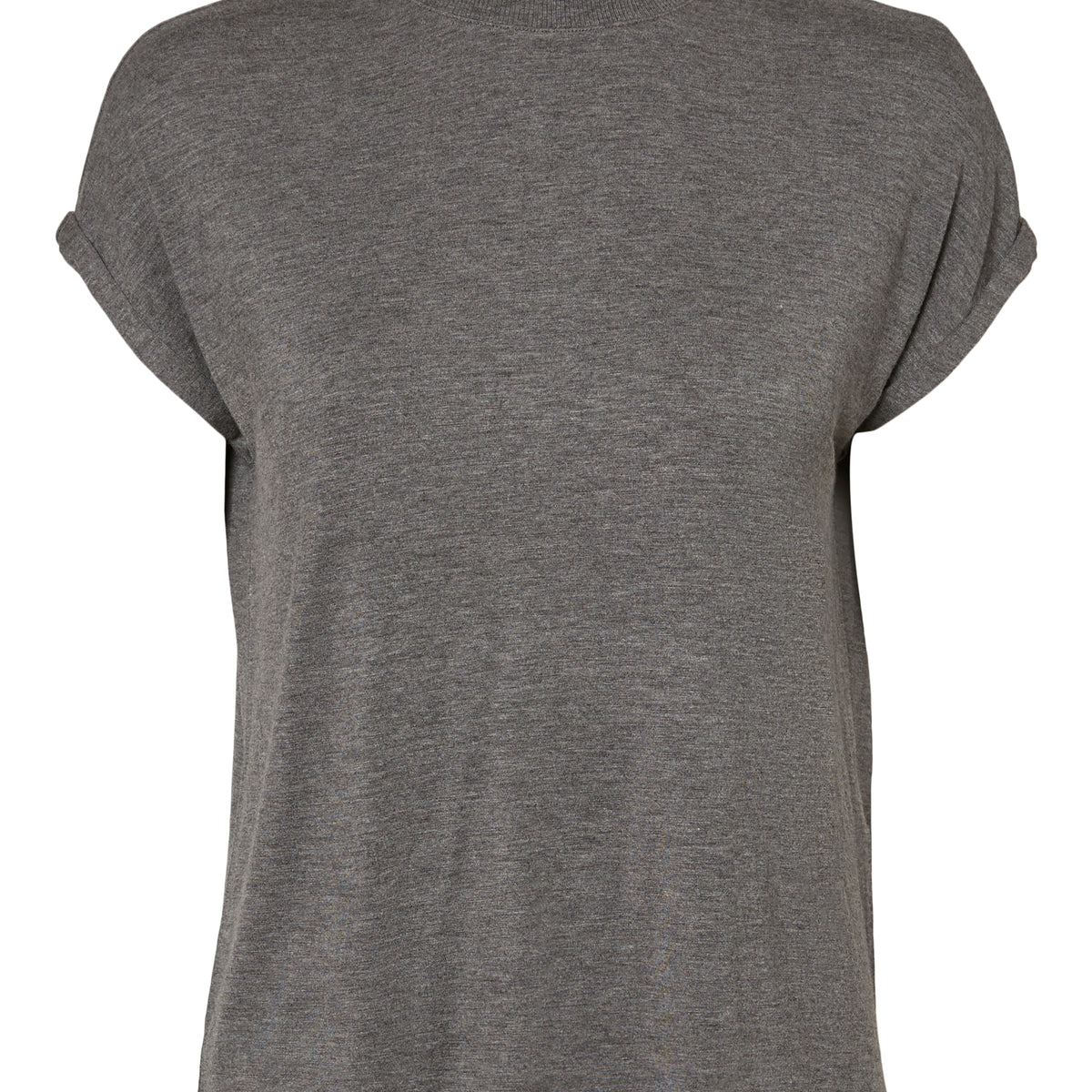Noisy May Top t-shirt col rond manches courtes viscose