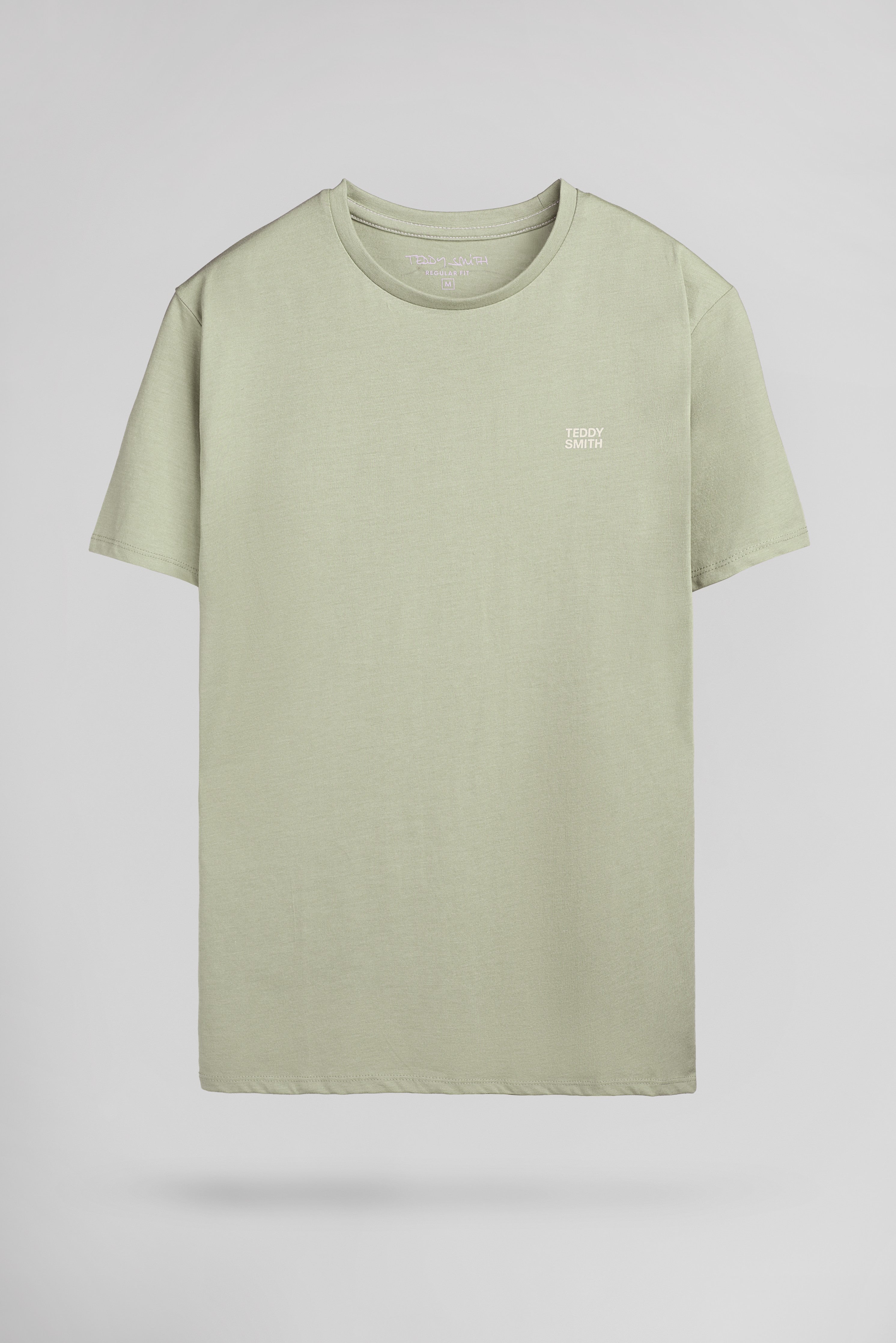 Teddy Smith The Tee 1 t-shirt coton vert sauge homme