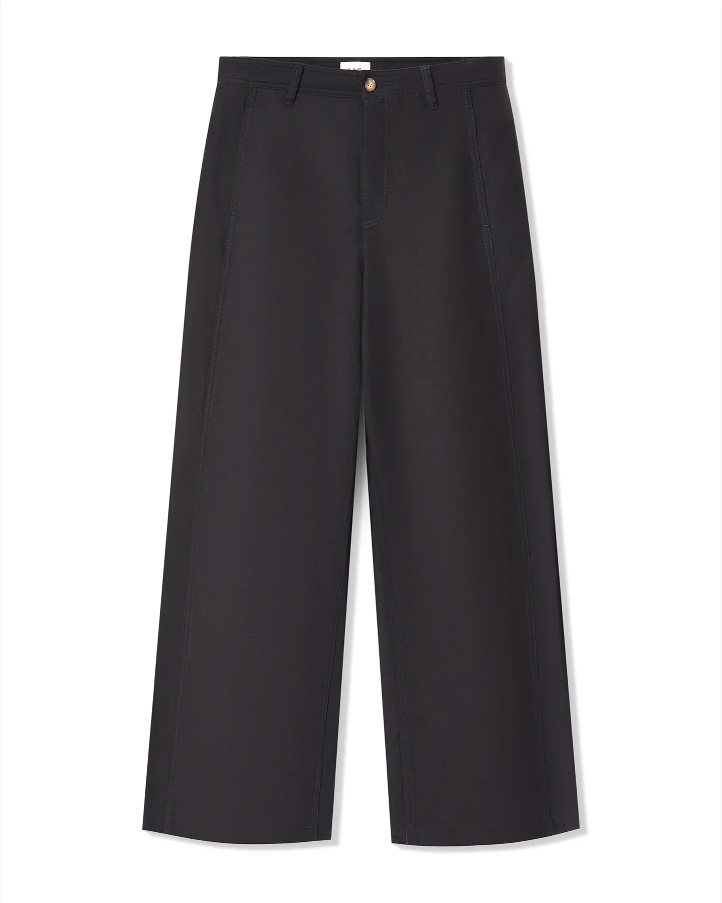 Labdip Orson Uniform pantalon barrel ardoise satin coton