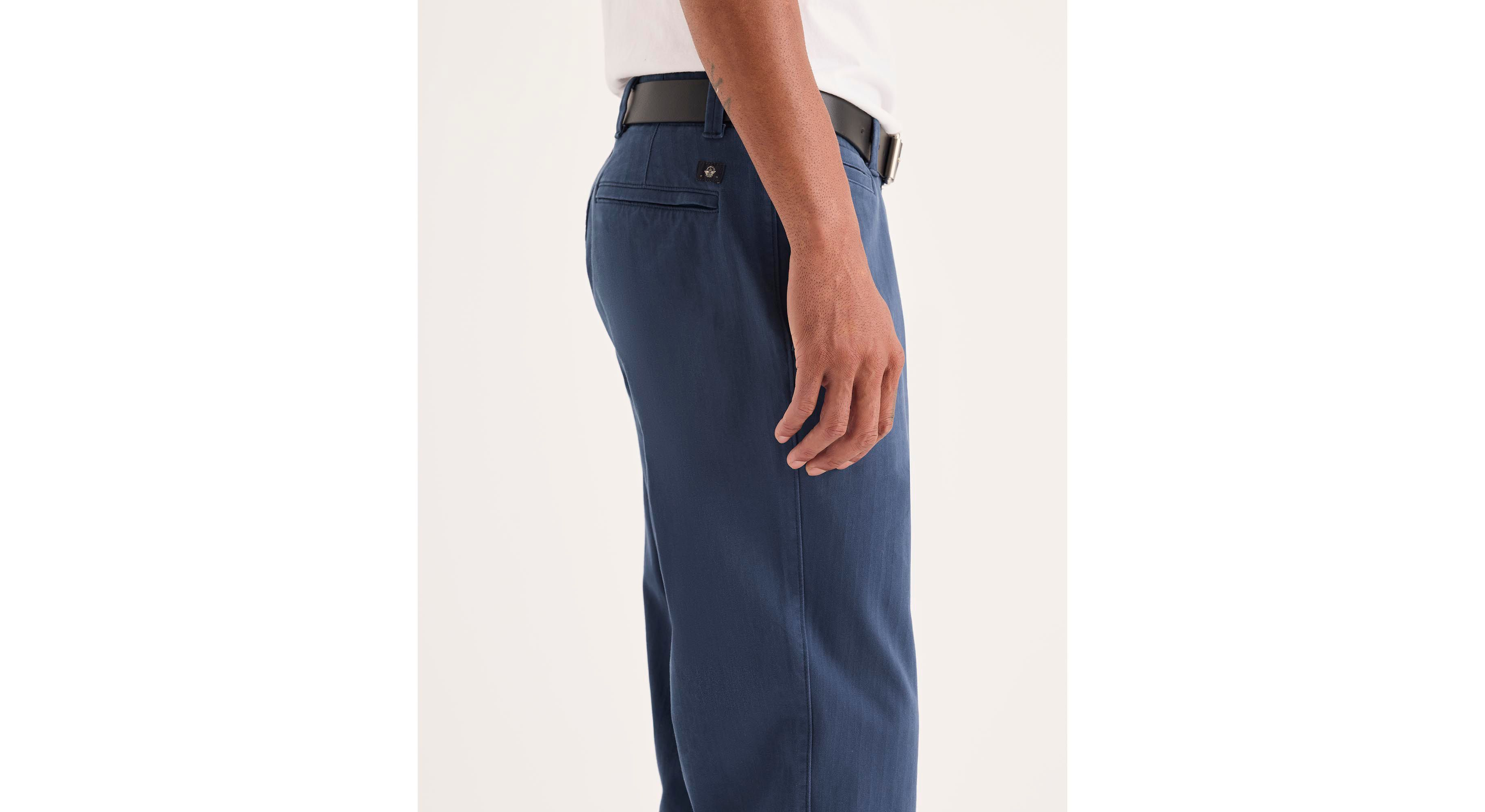 Dockers Alpha chino homme slim bleu stretch