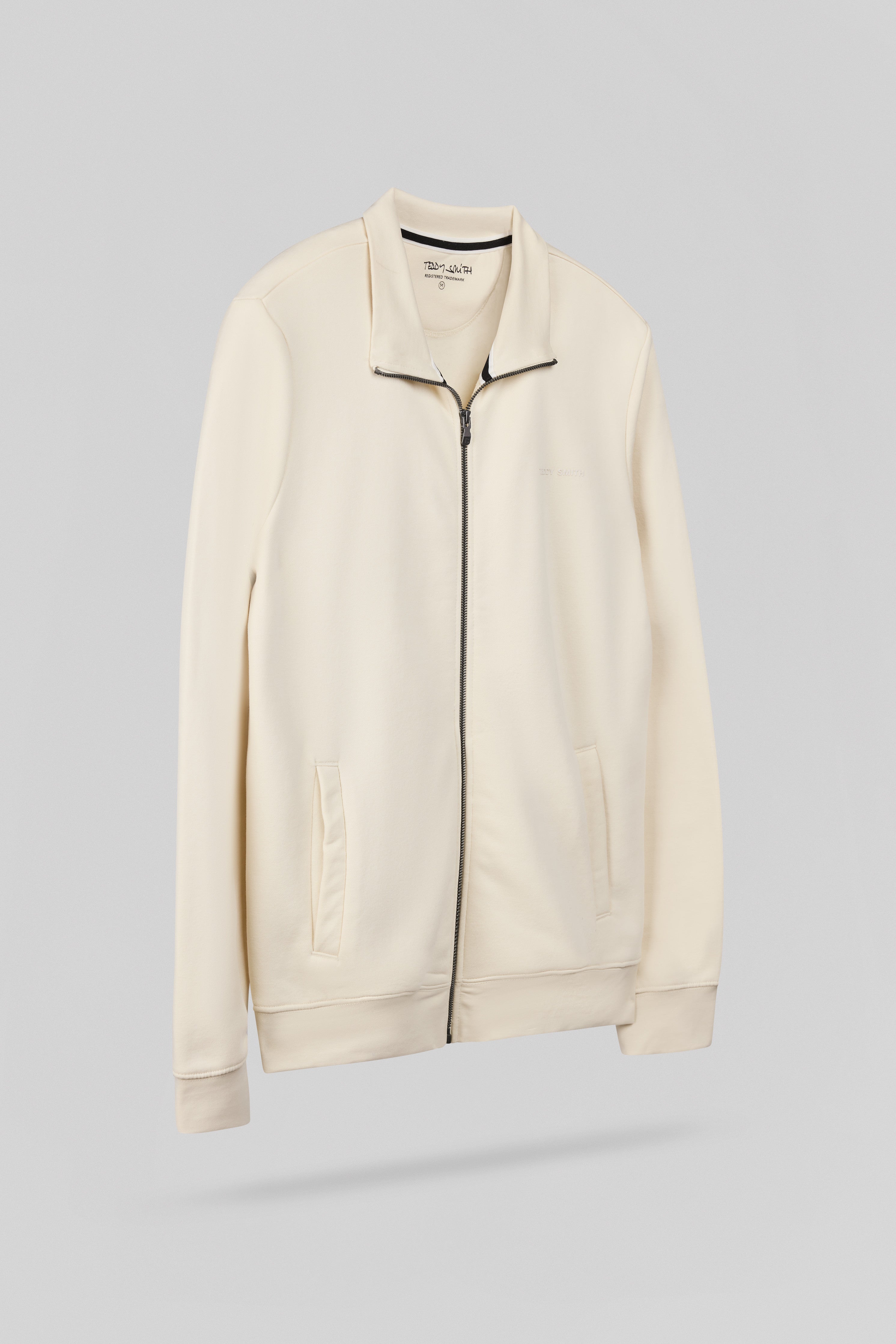 Teddy Smith G-Narkus Zip gilet sweat naturel molletonné