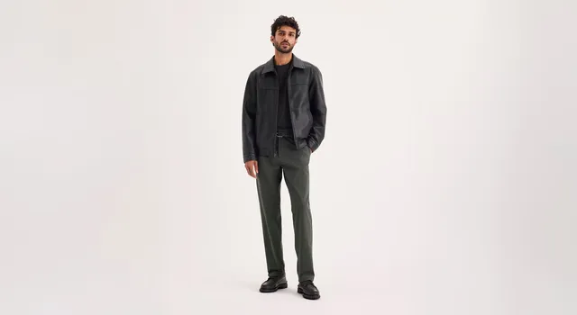 Dockers Crafted Khaki Slim Fit chino vert chimera stretch