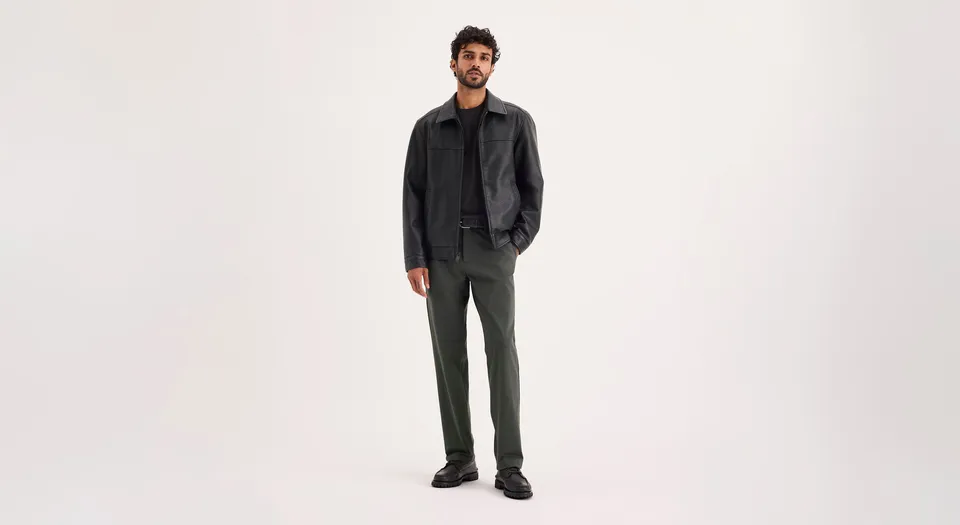 Dockers Crafted Khaki Slim Fit chino vert chimera stretch