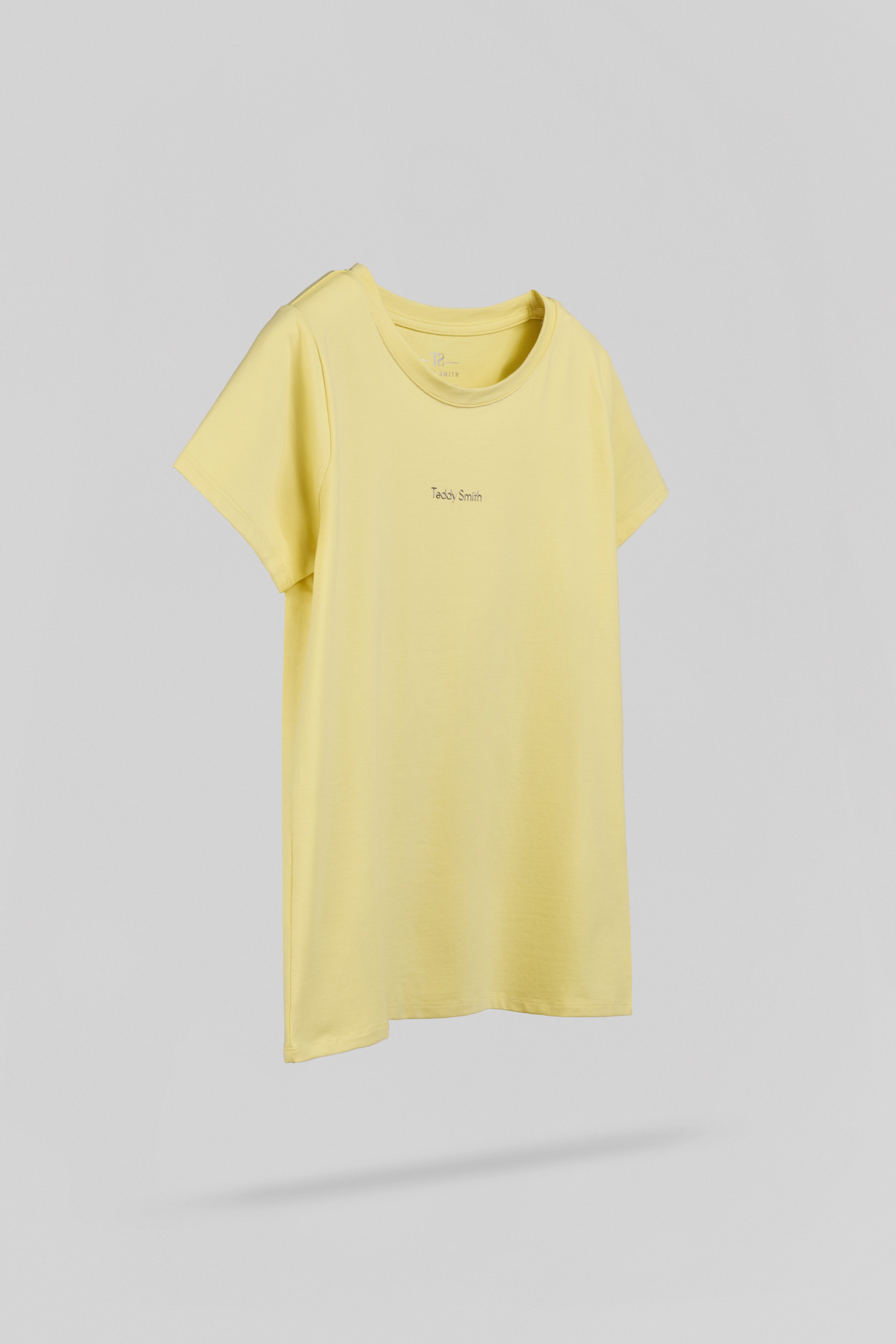 Teddy Smith T-Ribelle MC t-shirt jaune citron
