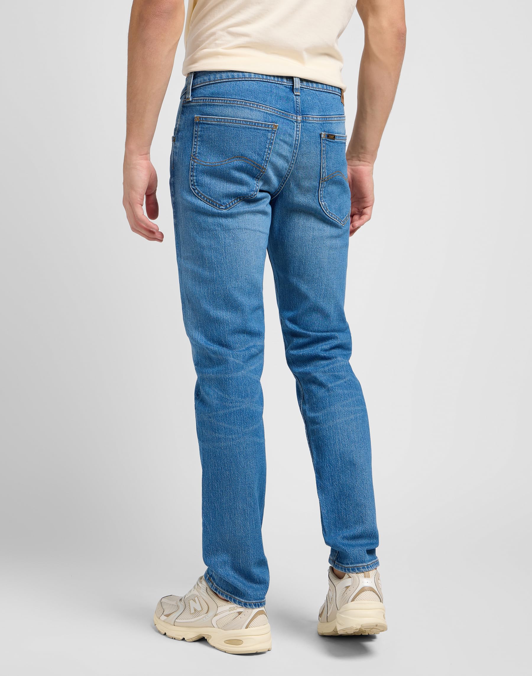 Lee Daren Zip Fly jean indigo vintage coupe droite