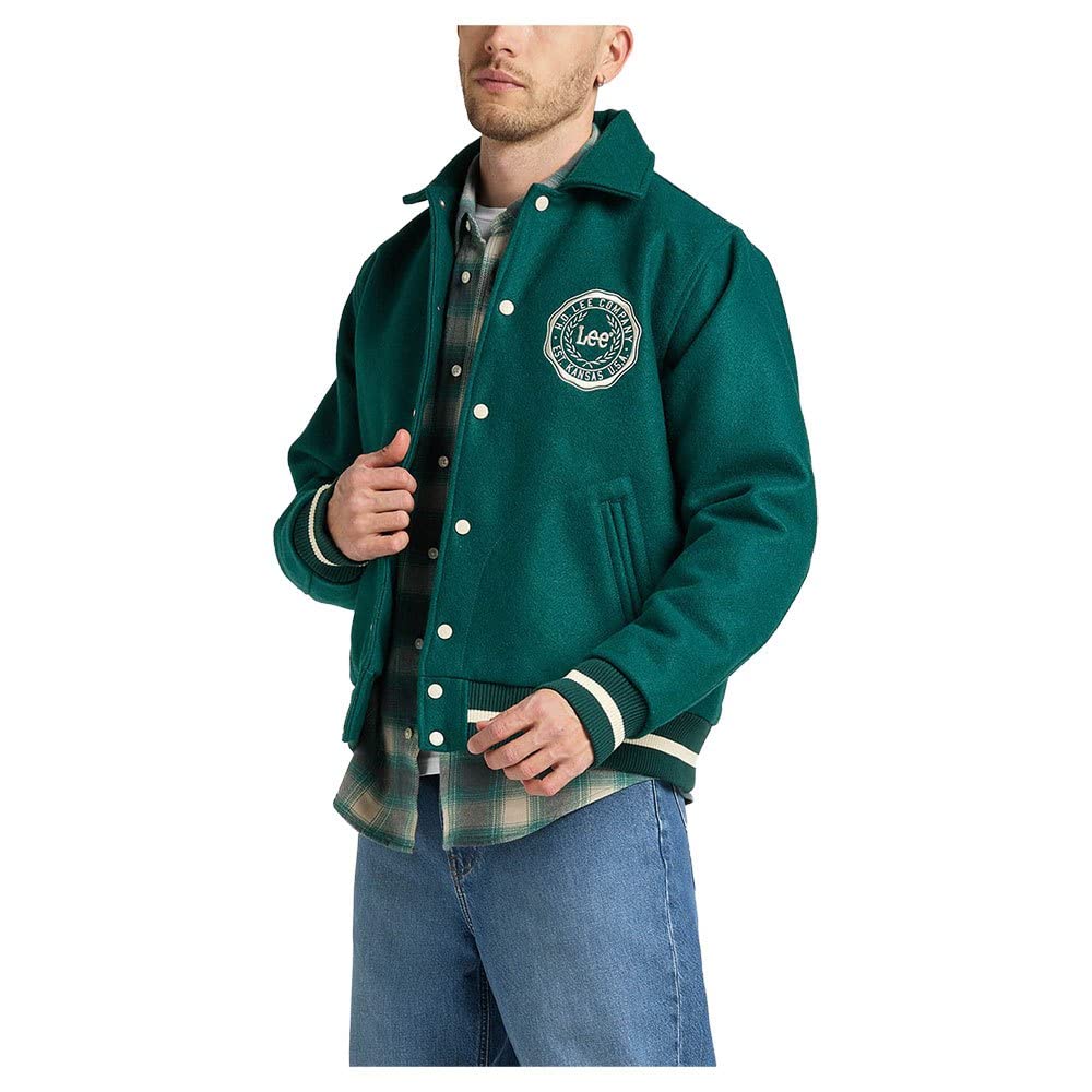 Lee Varsity veste homme Esmeralda XL