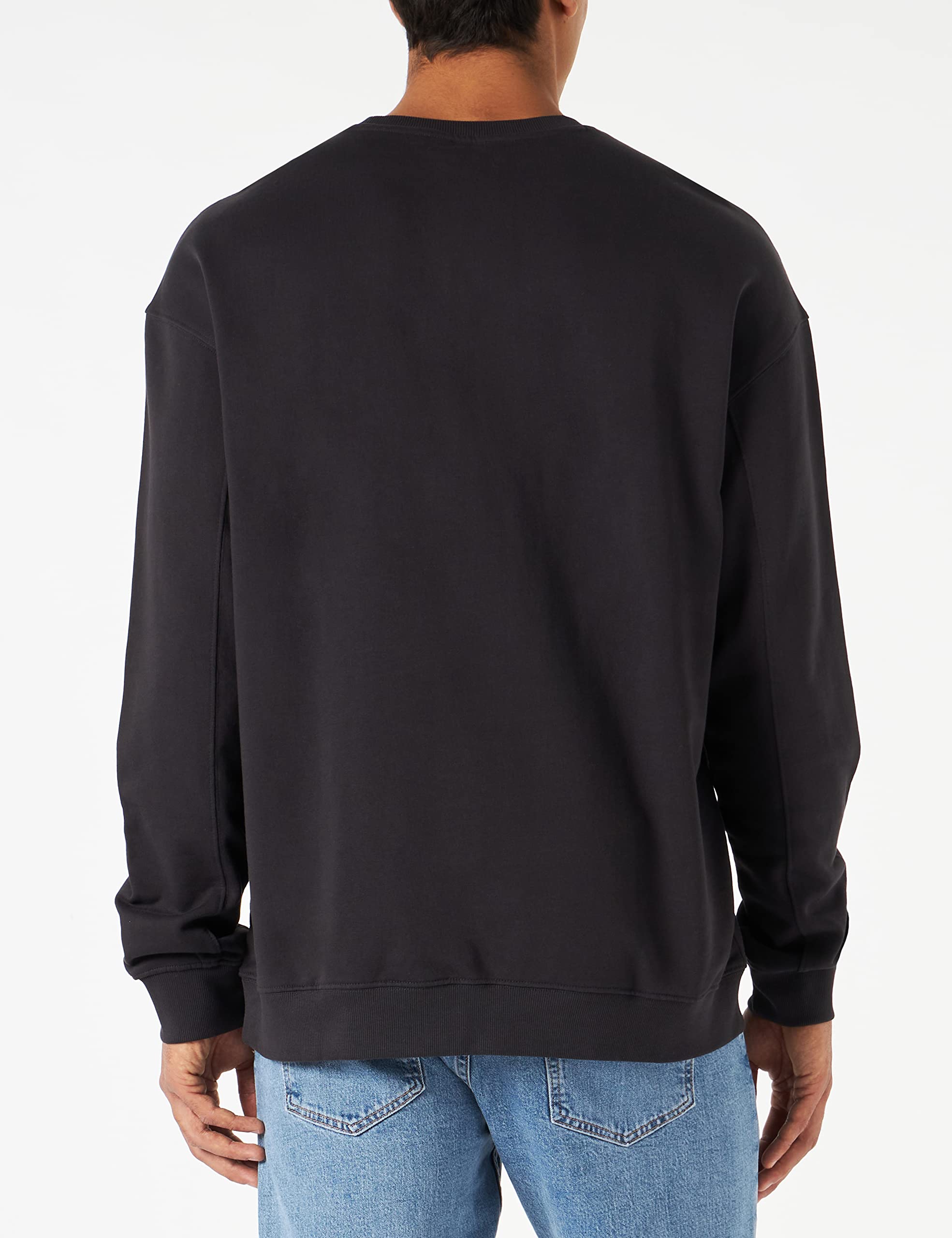 Lee Crew Seasonal sweat homme noir délavé XL
