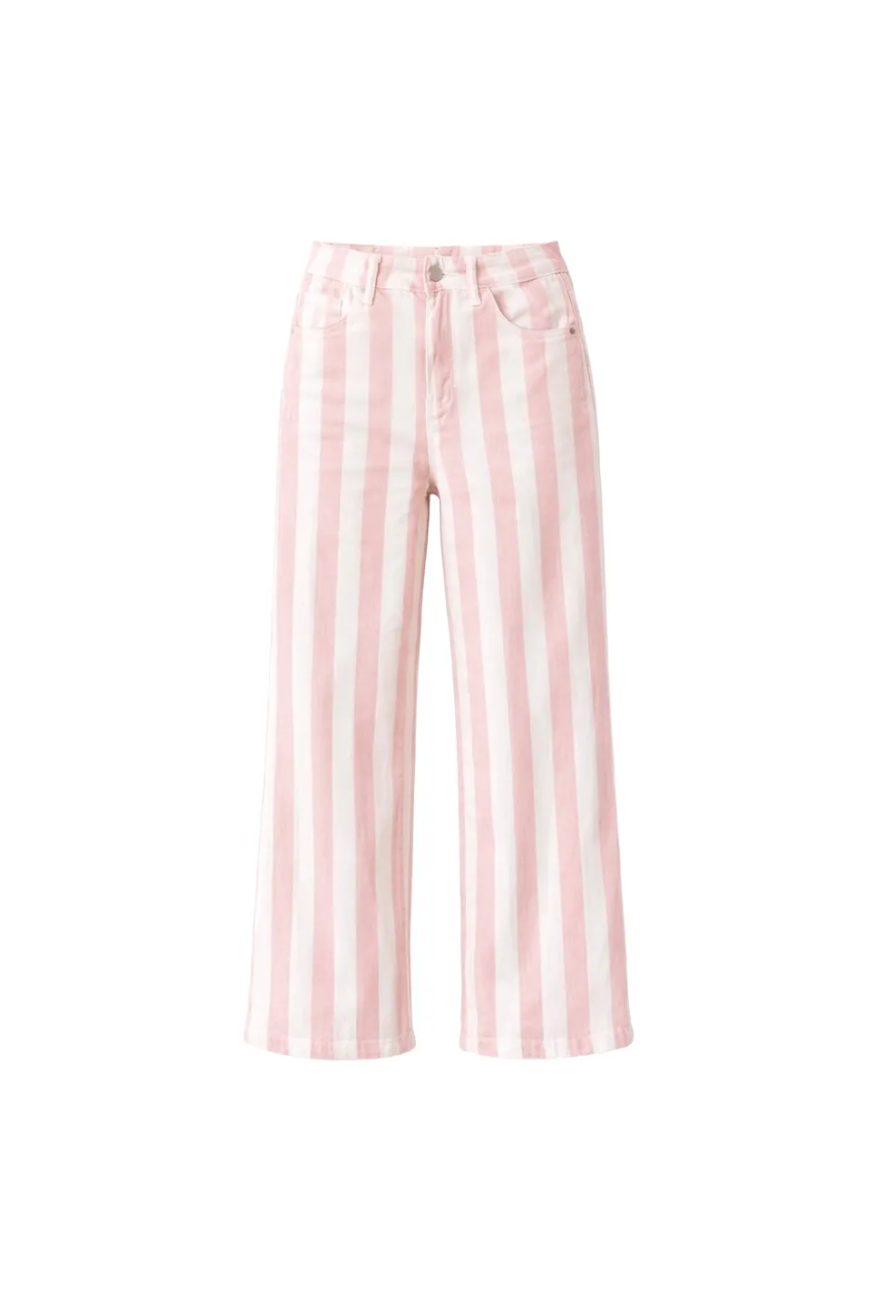 Maison Onado Clarissy pantalon wide rose poudré coton