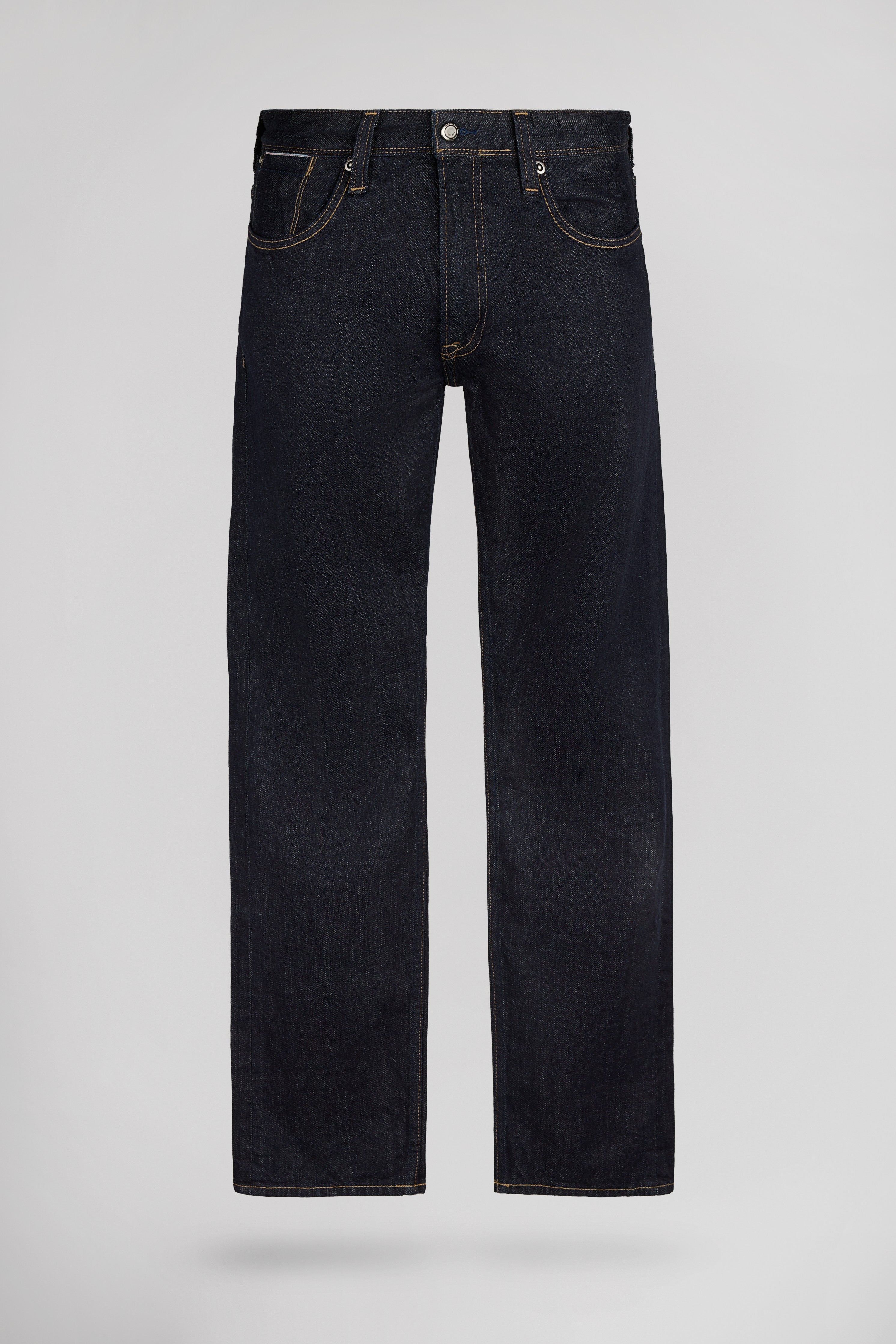 Teddy Smith Reg Selvedge L32 Jean Droit Dark Blue
